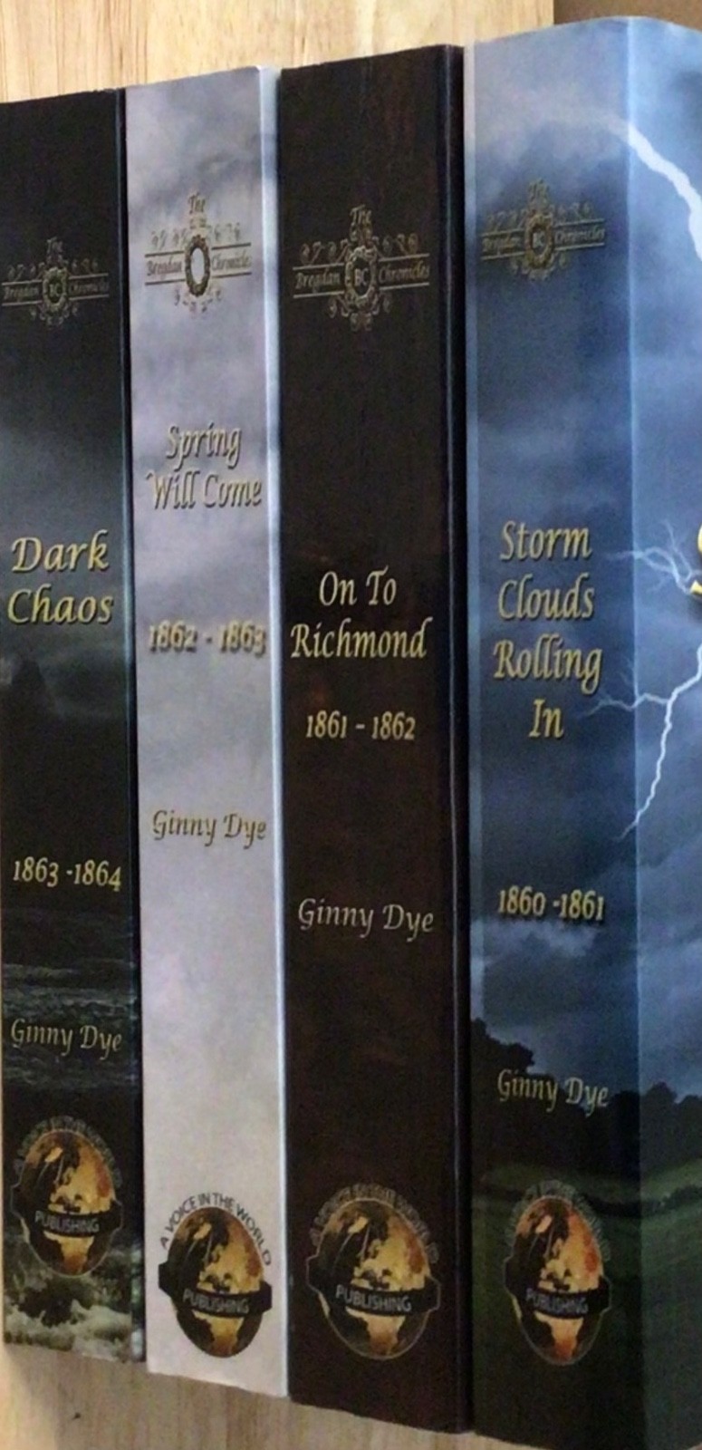 The Bregdan Chronicles, Book Set 1-4, Civil War Saga, Ginny Dye, Paperback