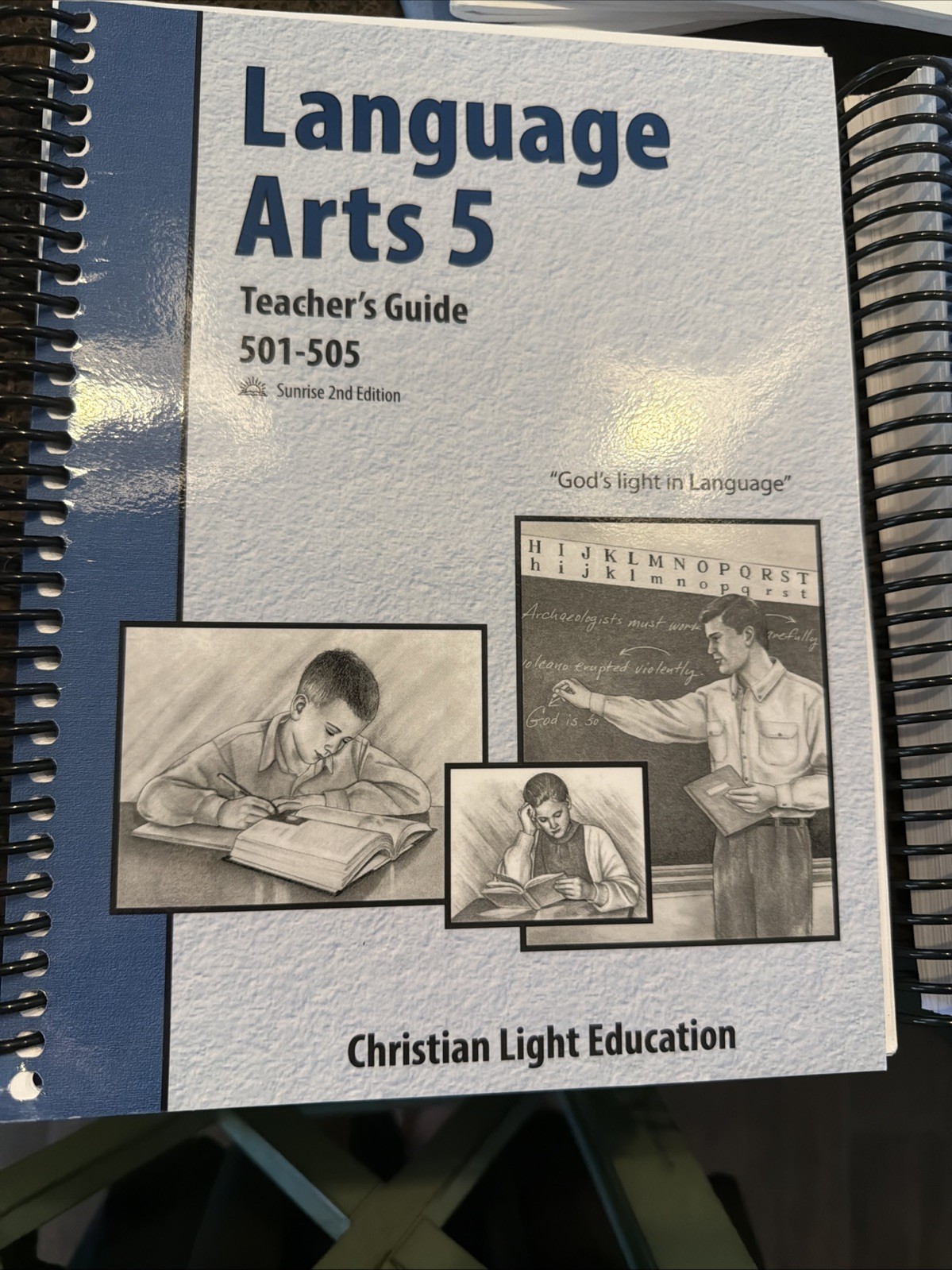 Christian Light Language Arts Grade 5 Teacher’s Guides Plus 504-510 Workbooks