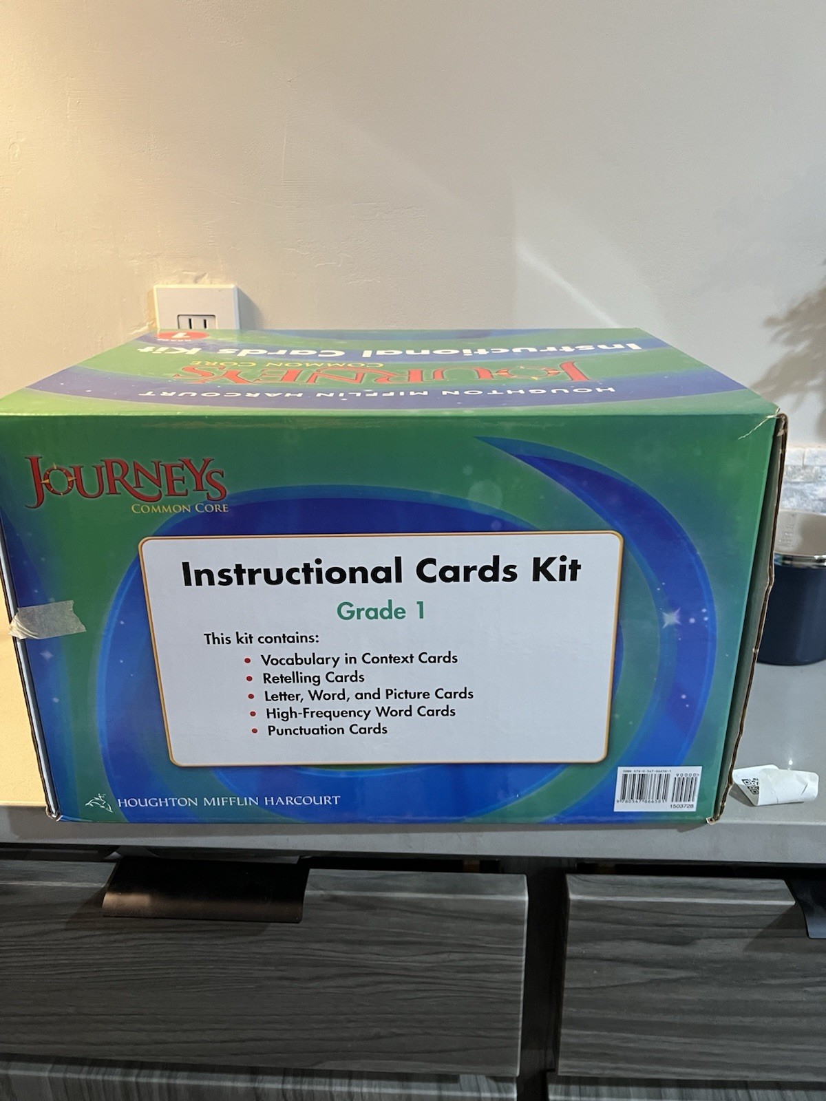 Journeys Grade 1 Instructional Cards Kit Complete HMH Common Core