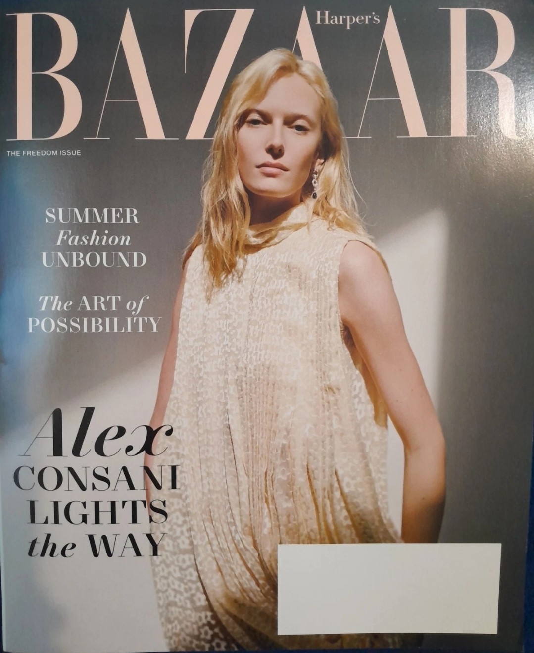 Alex Consani – Harper’s Bazaar Magazine – Summer 2026 – BRAND NEW