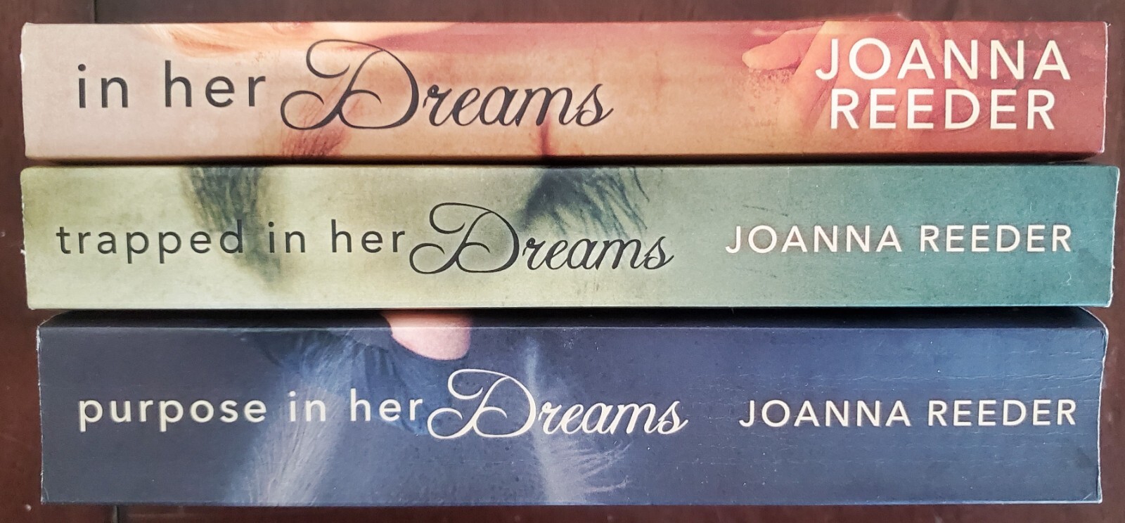 PB x 3 In Her Dreams, Joanna Reeder, Purpose, Trapped, 1,2,3