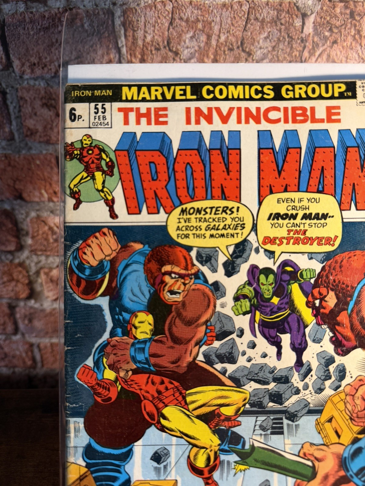 Incredible Iron Man #55 (1973) 1st App Of Thanos & Drax Major Key Marvel Comics