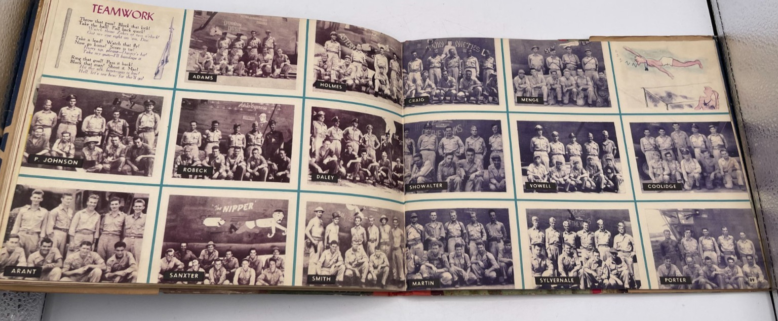 1944 TRUE FIRST EDITION The Jolly Rogers 90th Bomb Group Unit History WW2 B-24