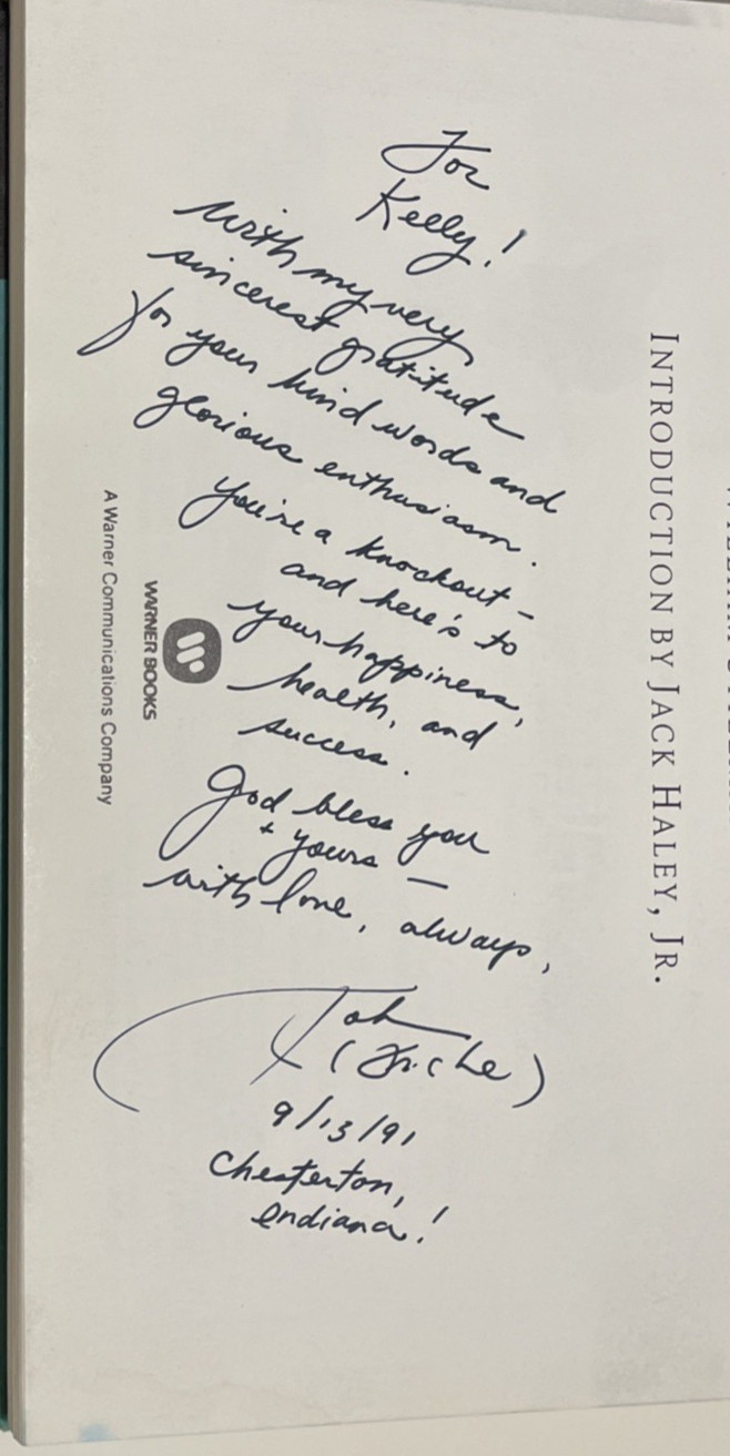 1989 The Wizard Of Oz: The Official 50Th Anniversary Pictorial History SIGNED