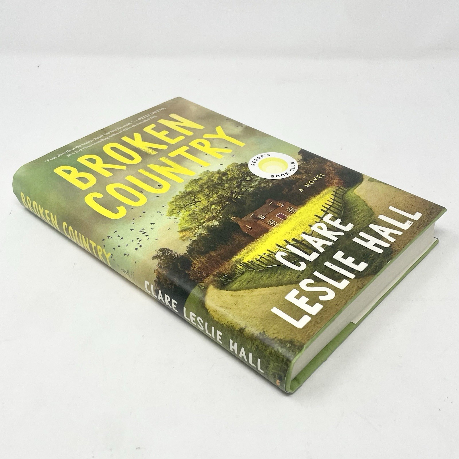 Broken Country by Clare Leslie Hall (HC Fiction Romance) Simon & Schuster 2025