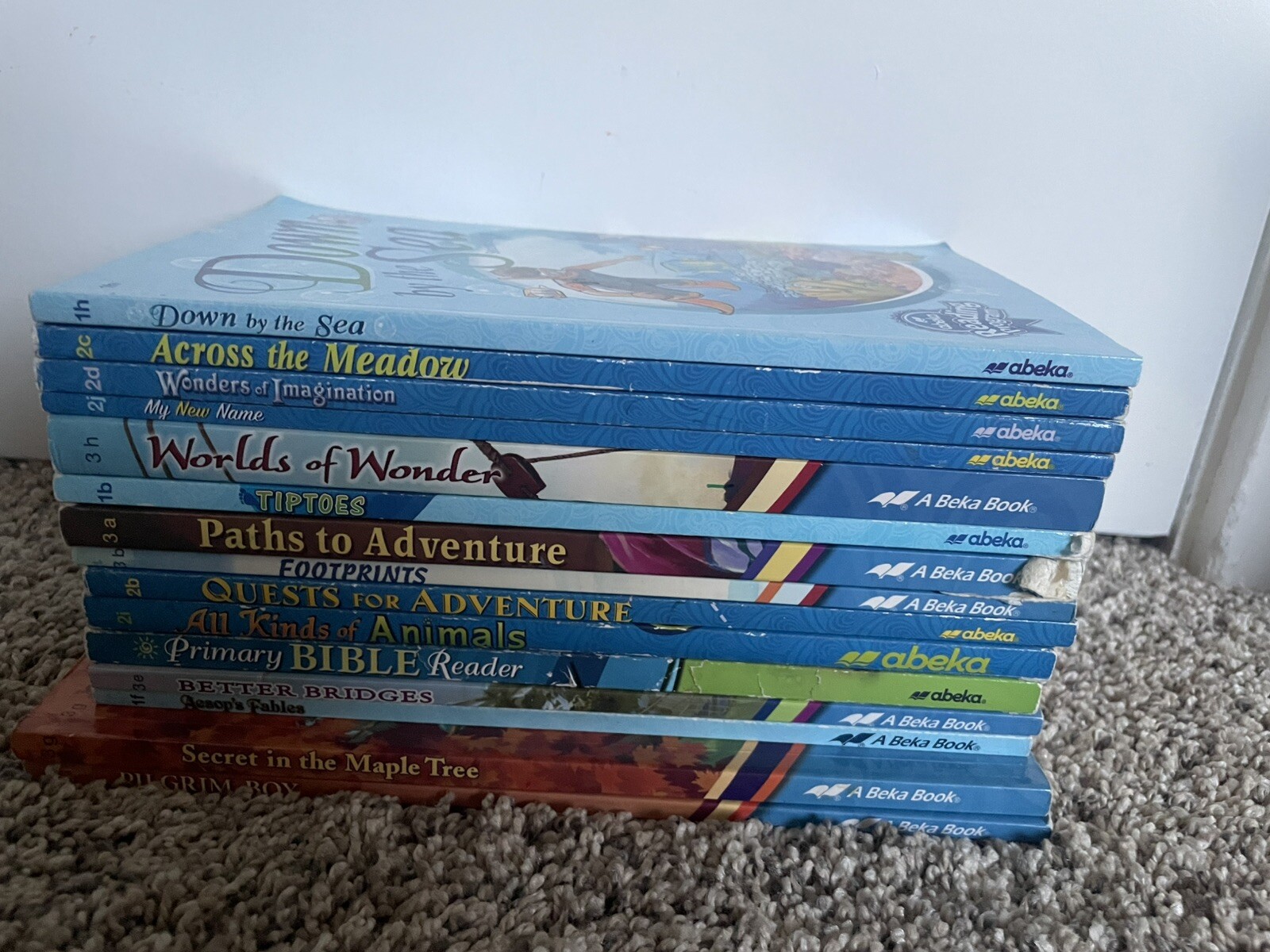 A Beka Book: Lot of 15 homeschool TPB Reading Program, Teachers Edition… ABEKA