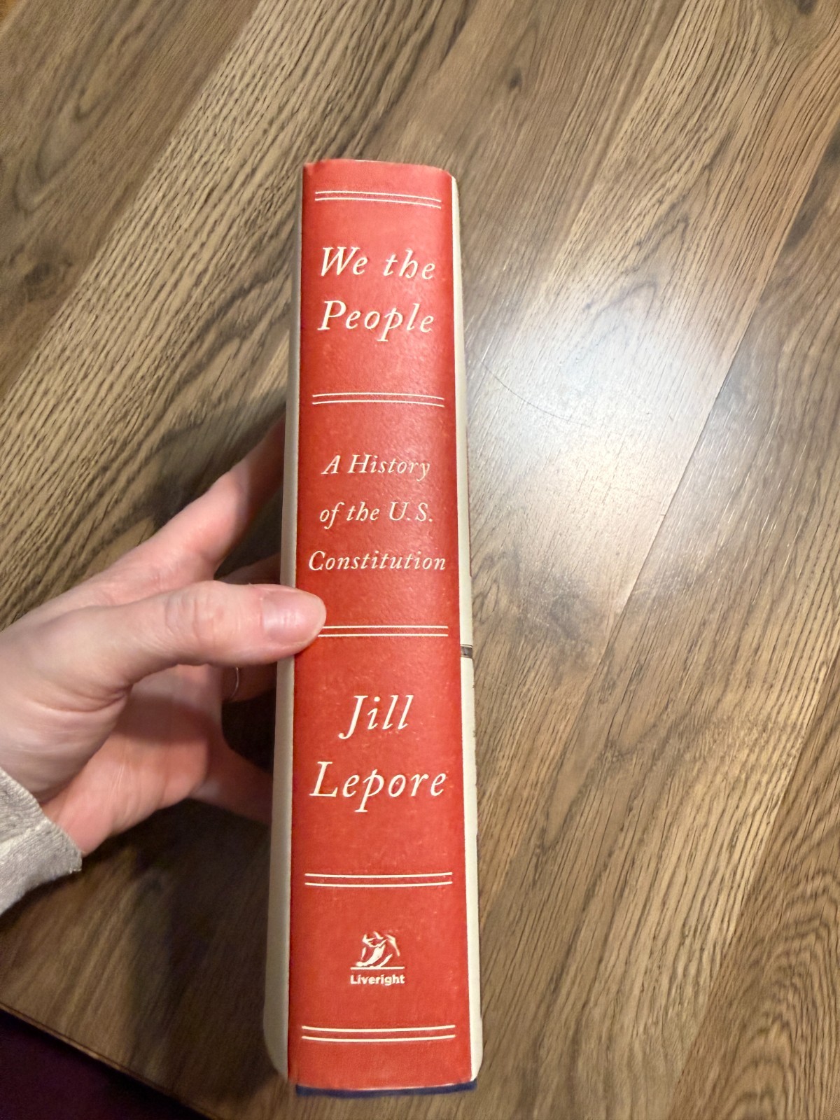 A History of the US Constitution We The People Jill Lepore, book