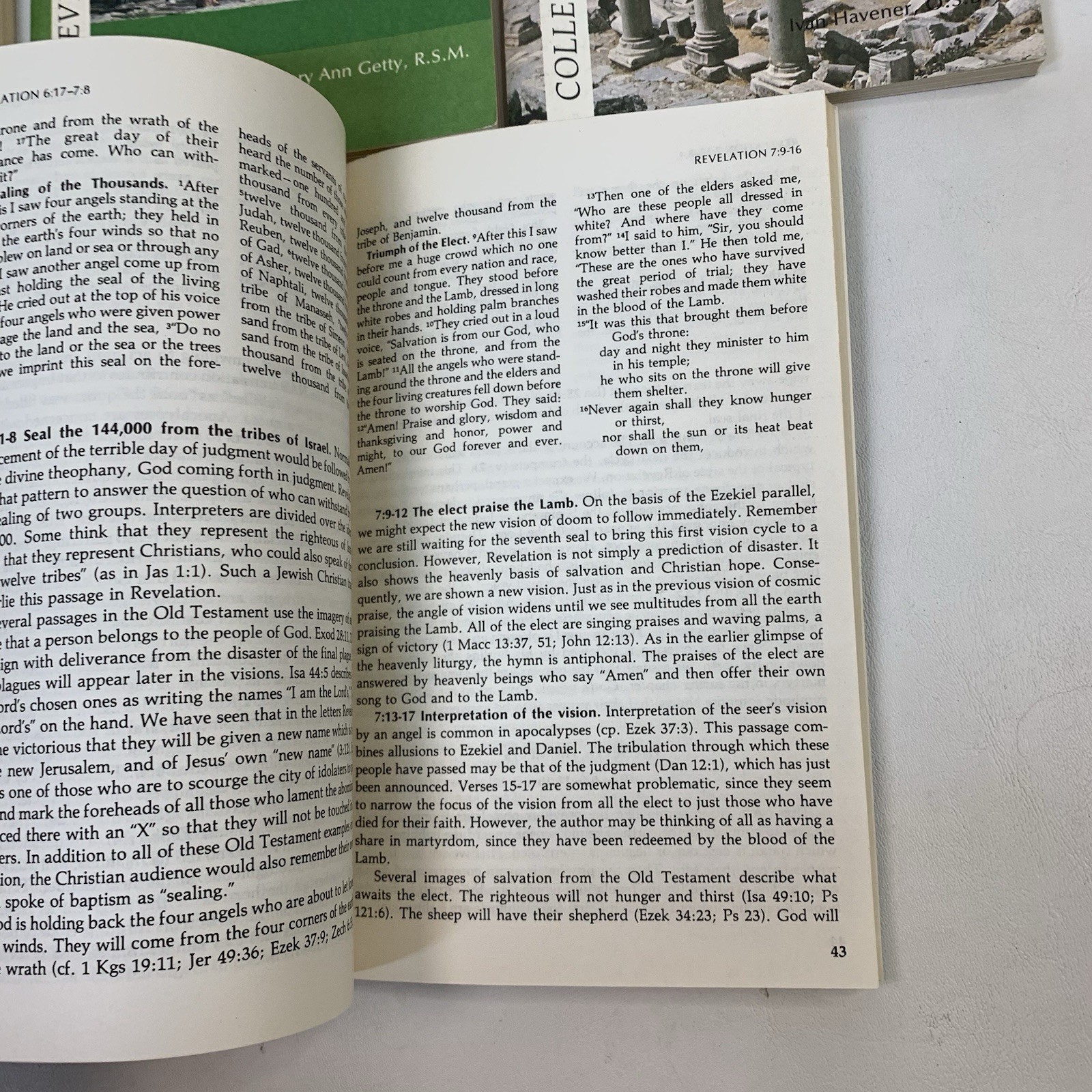 Collegeville Bible Comm. 1983 New/ Old Testament 36 Books+ New American Bible 86