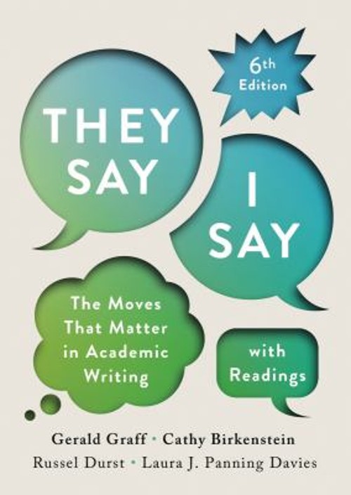 They Say – I Say with Readings Paperback