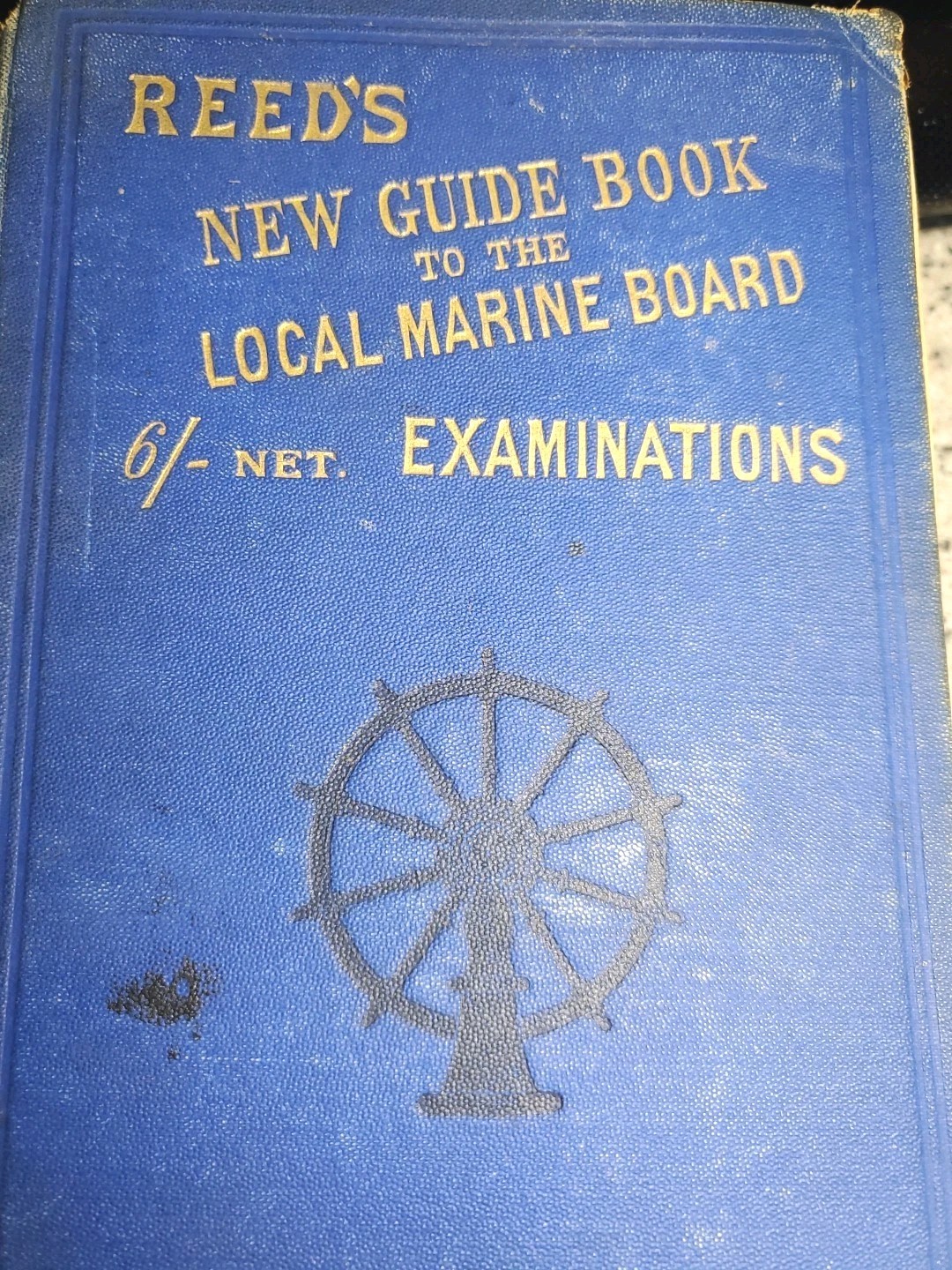 REED’S NEW GUIDE BOOK TO THE LOCAL MARINE EXAMS SUNDERLAND 1899 1800s