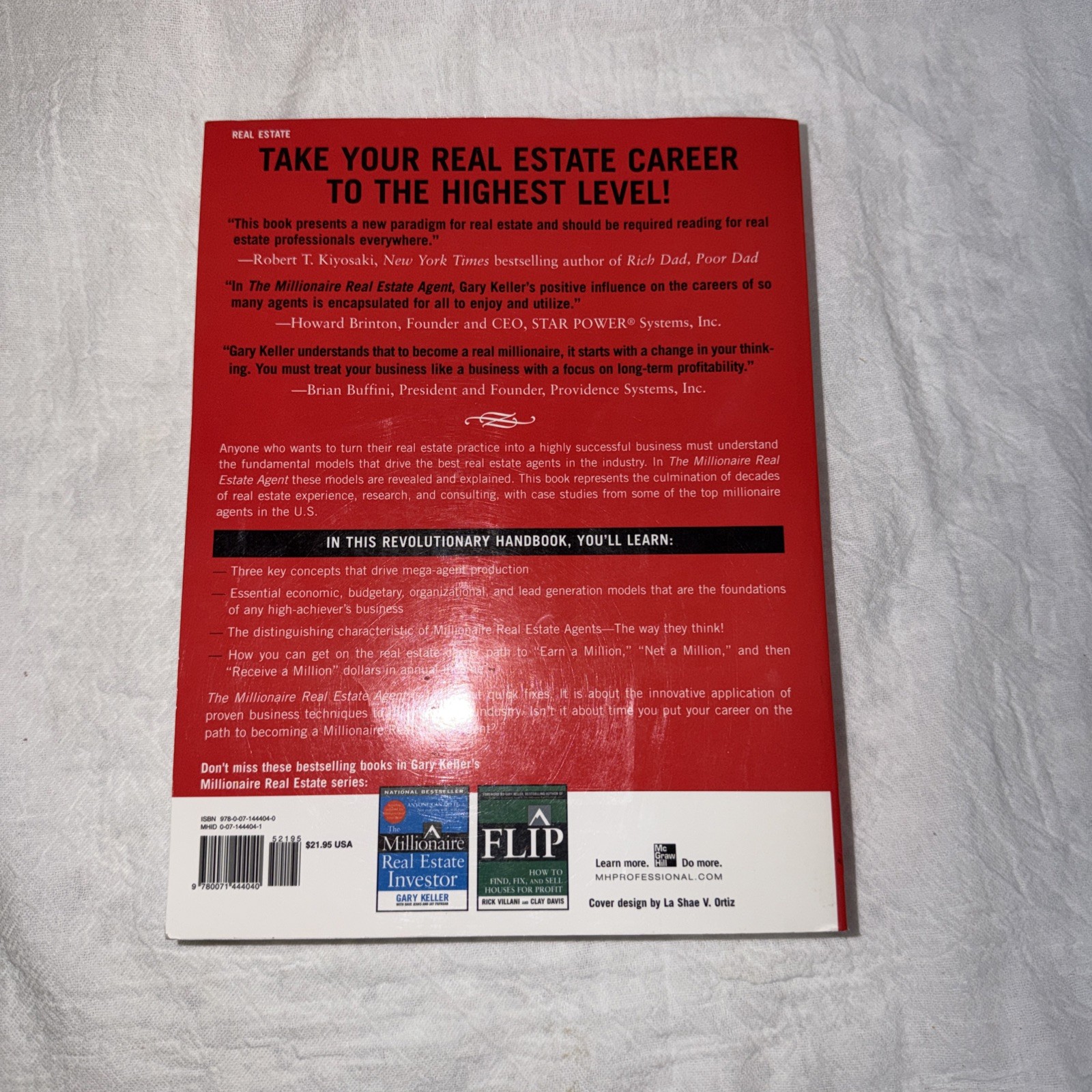 Millionaire Real Estate Agent by Dave Jenks, Gary Keller and Jay Papasan (2004,