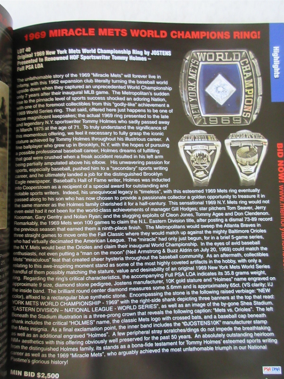 2017 Memory Lane Inc. Summer Rarities Auction Catalogue 258 pages