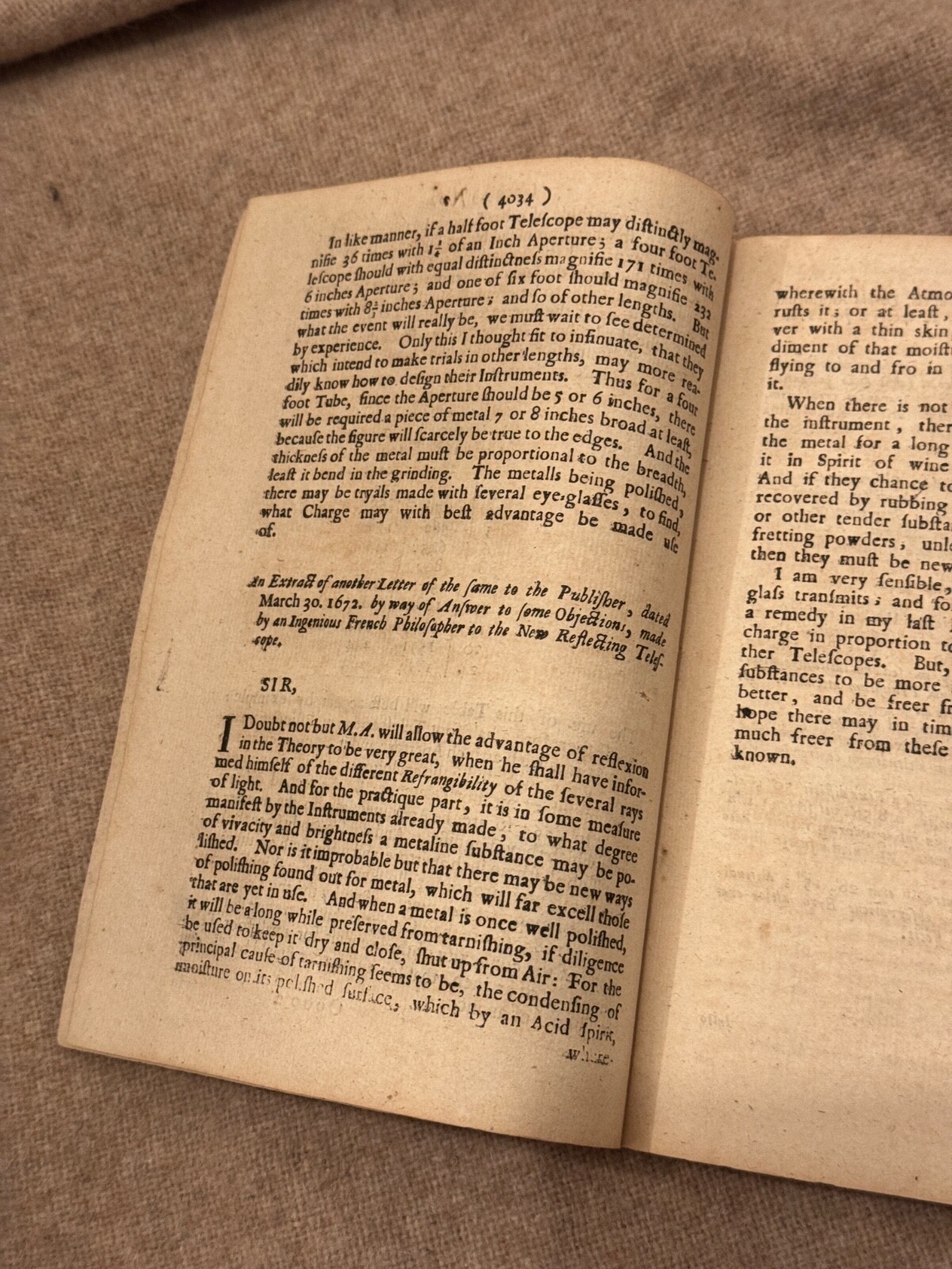Philosophical Transactions volume 7 issue 82 pages 4031 – 4038 Isaac Newton 1672