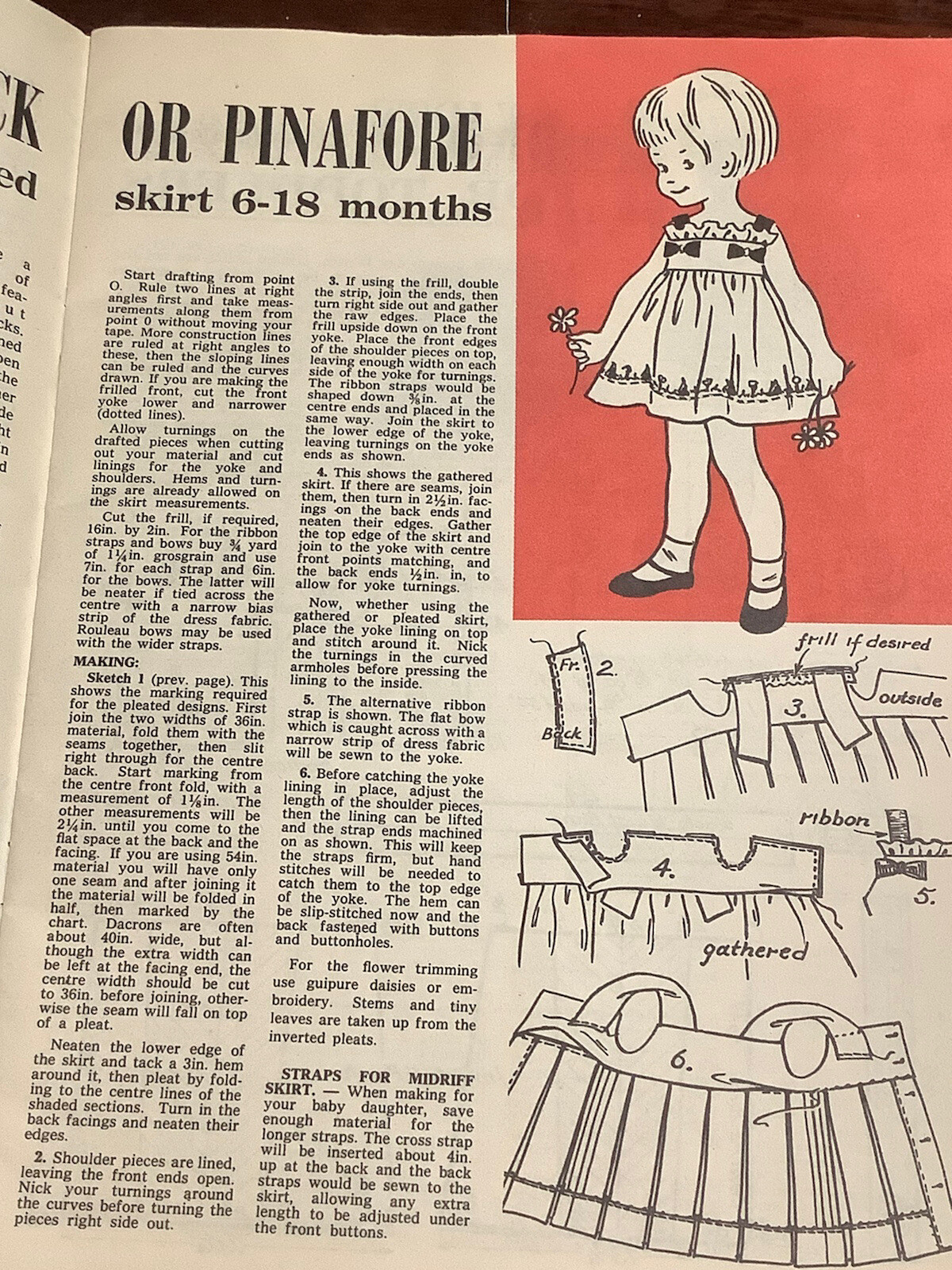 Boy & Girls Under 5 Years Fashion Pattern & Instructions Book By Enid Gilchrist