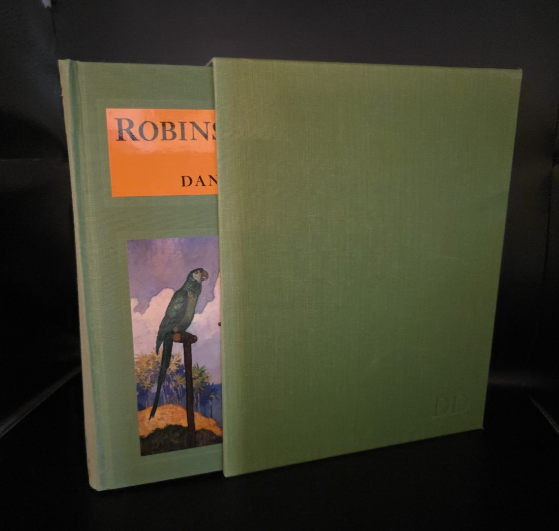 Numbered, Limited Edition Robinson Crusoe Defoe / N.C. Wyeth Illustrations 1983