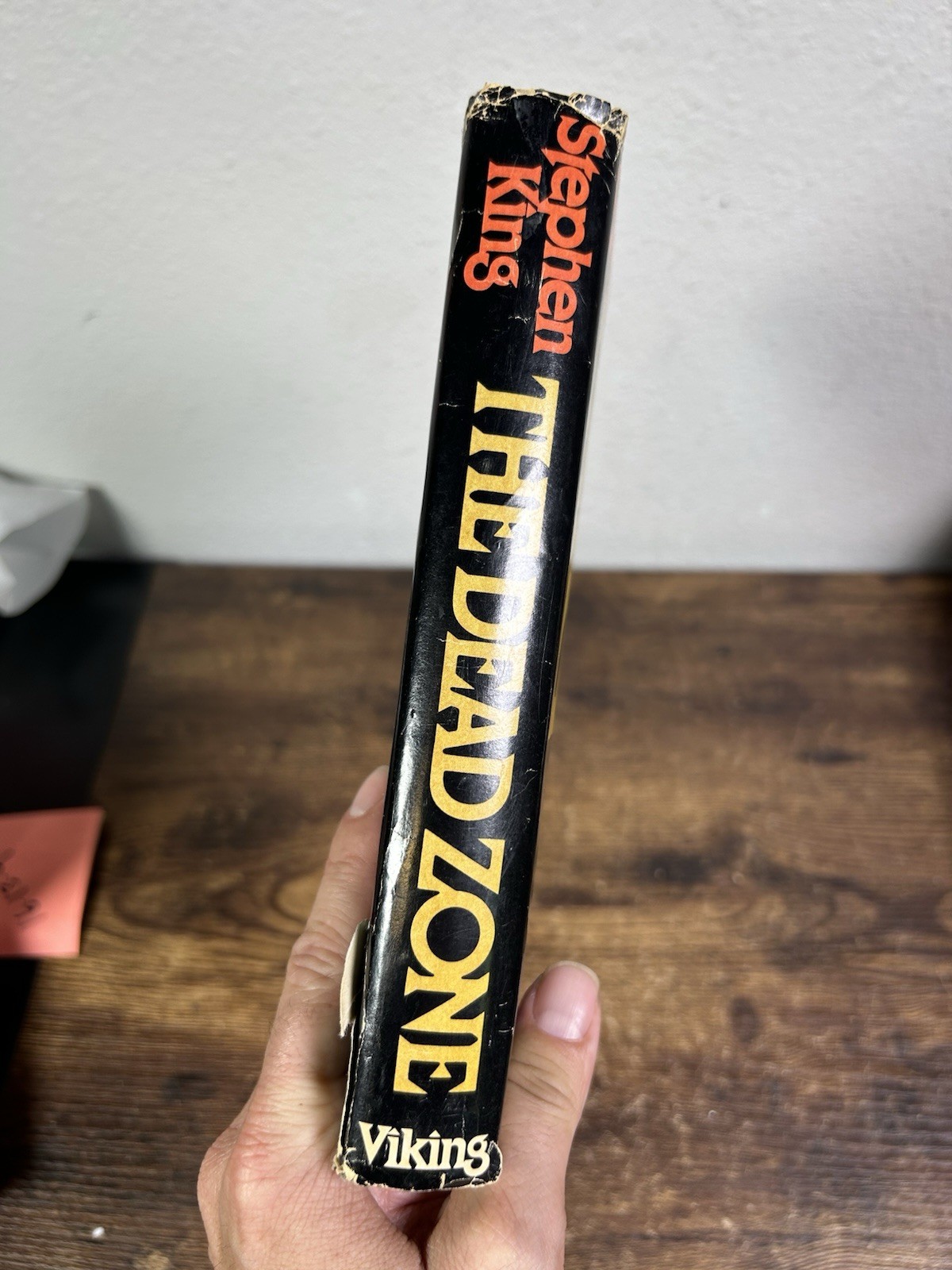 Stephen King The Dead Zone 1979 Hardcover Dust Jacket Book Club Edition