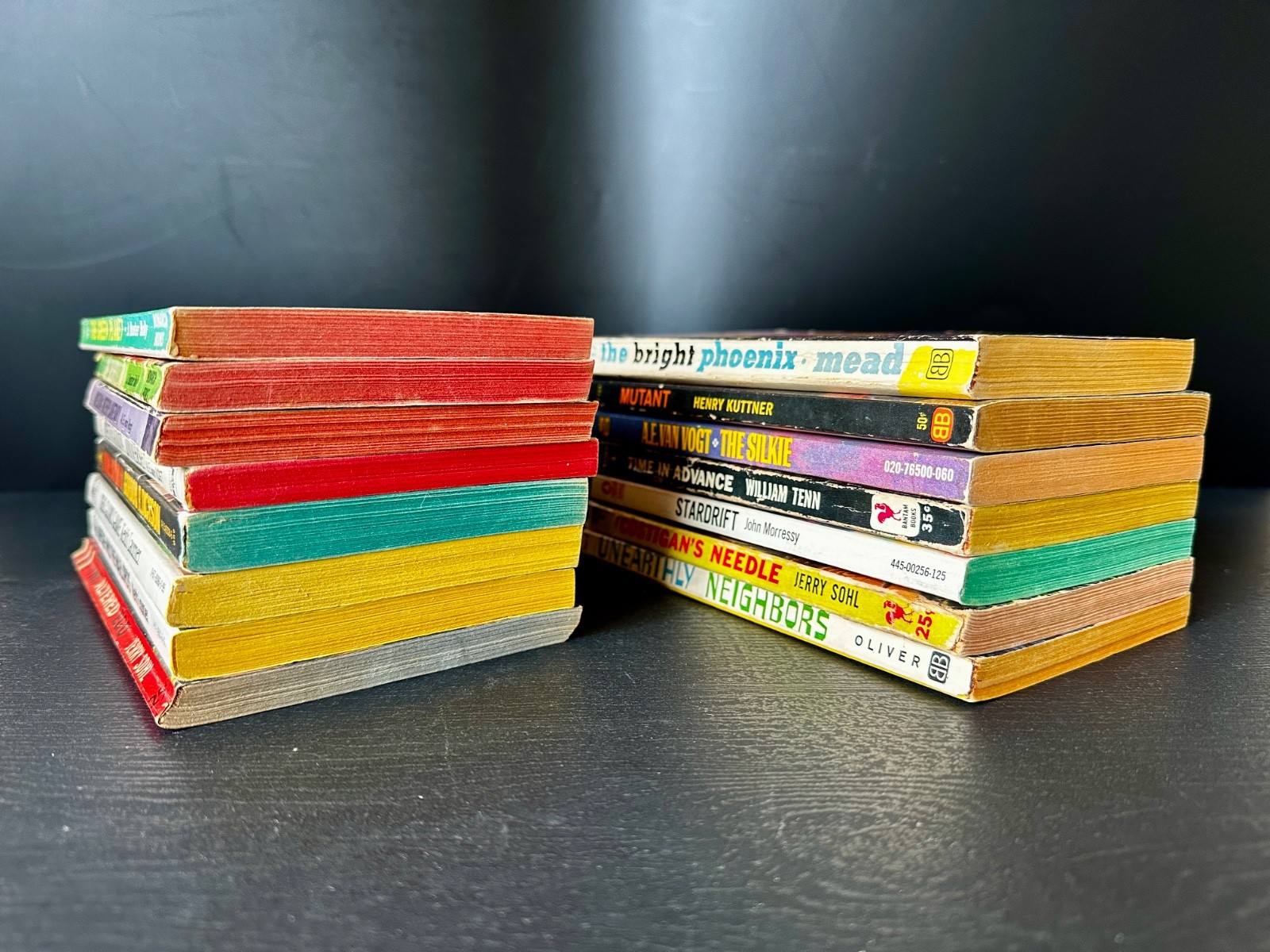 15 VINTAGE SCIENCE FICTION BOOKS- Dickson – Laumer – Holly – Kuttner & more