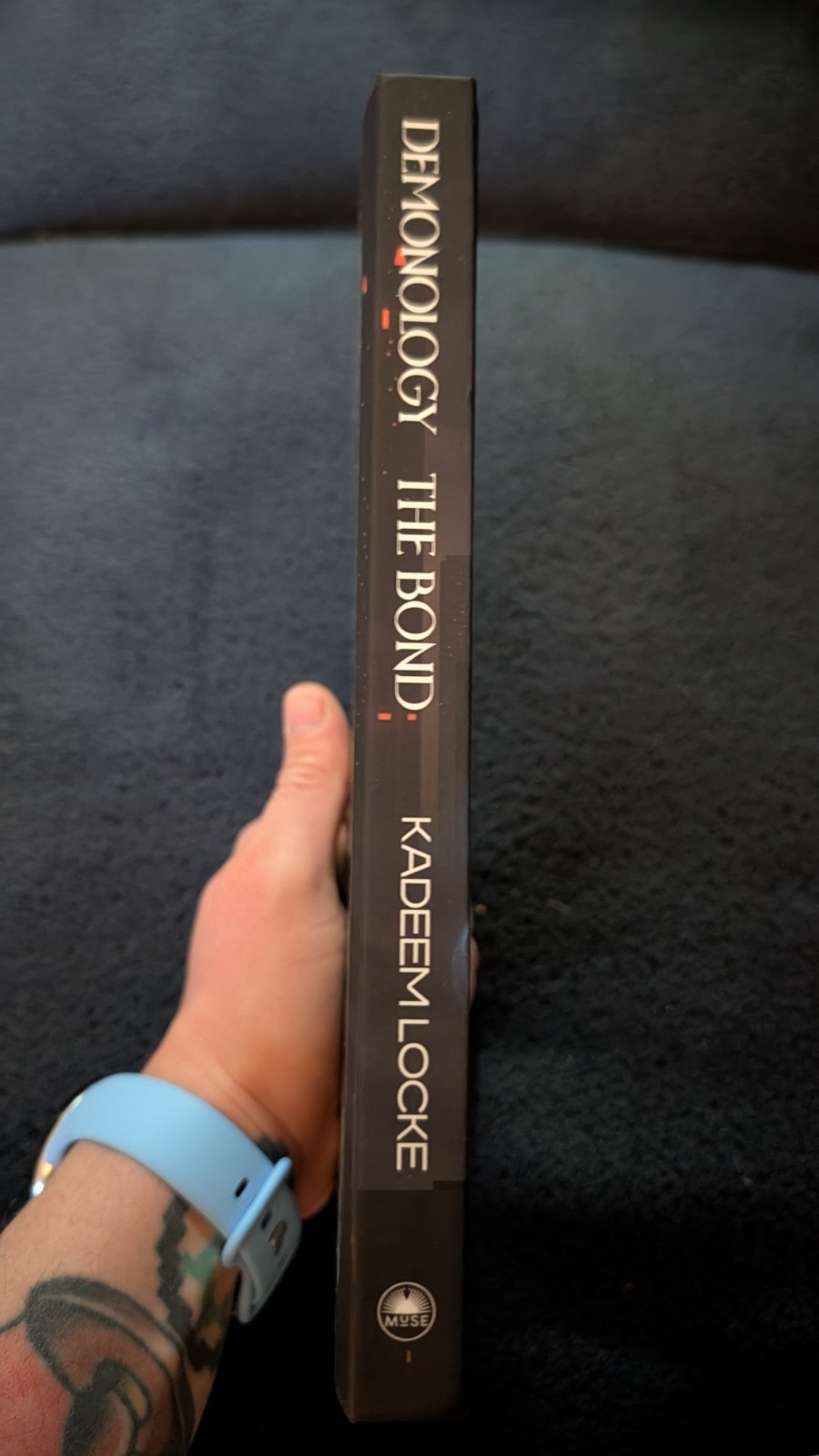 Demonology: The Bond by Kadeem Locke Hardcover Book *Signed* Free Shipping