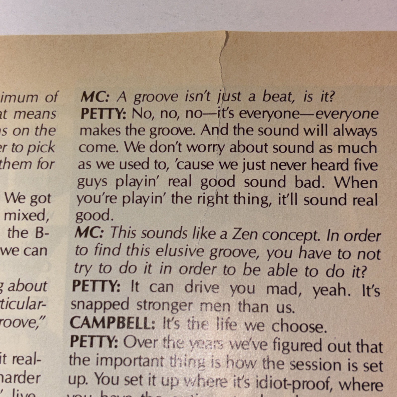 Music Connection Magazine Special Issue 1987 Tom Petty & Mike Campbell