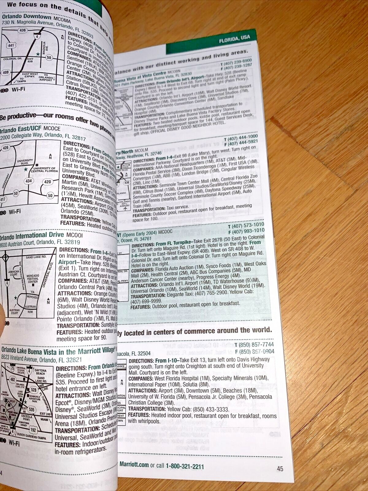 2004 COURTYARD by MARRIOTT – Hotel Travel Directory 188 pages