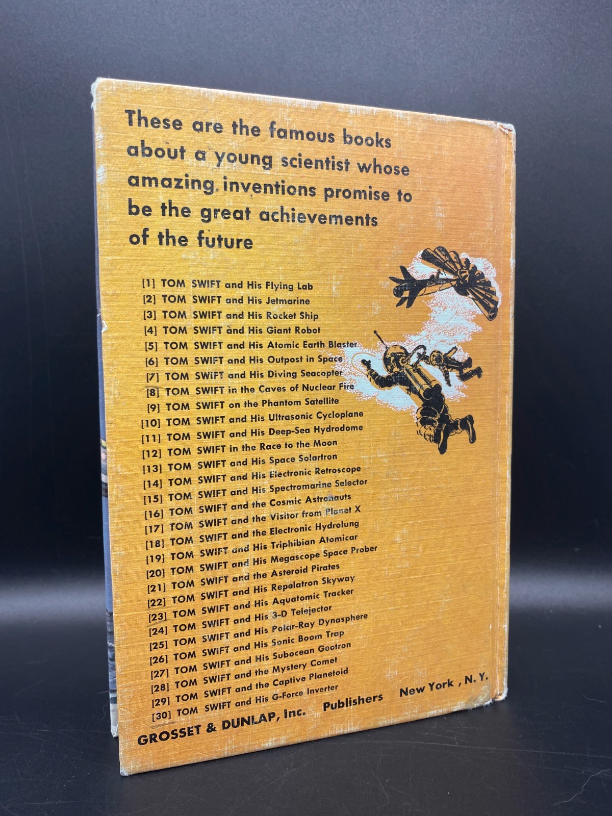 Tom Swift and His G-Force Inverter (#30) by Victor Appleton II: 1968 1st Edition