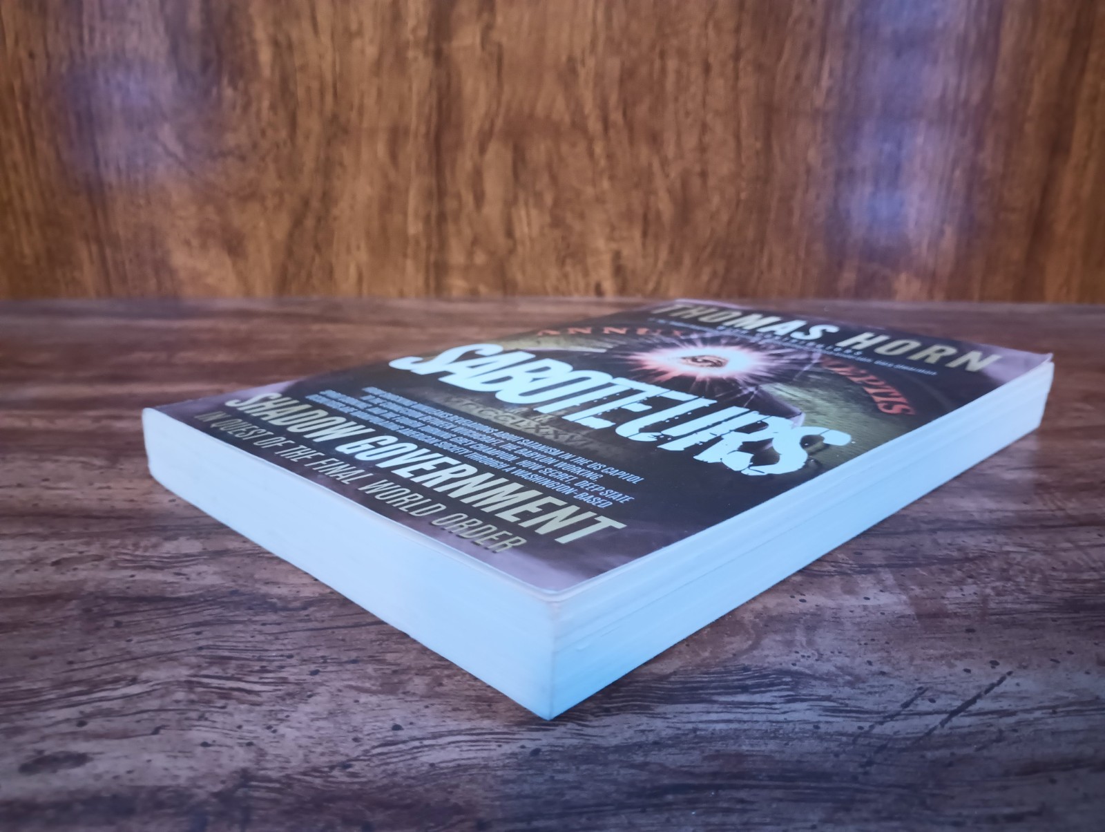 Saboteurs by Thomas Horn (2017, Trade Paperback) Defender Publishing Very Good