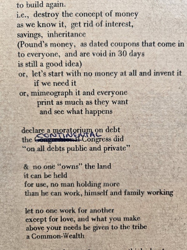 Original 1968 Diane Di Prima REVOLUTIONARY LETTERS 34 Poems Folio 8.5″ x 14″