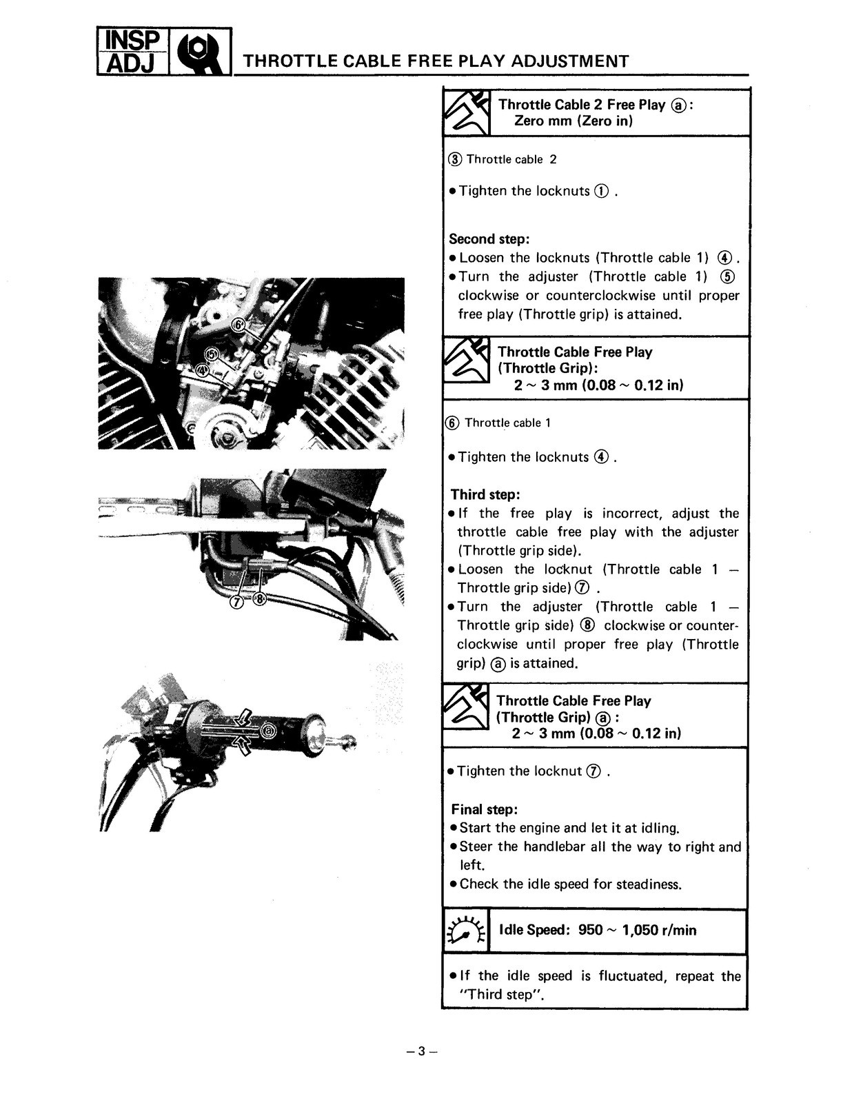 YAMAHA XV700 XV750 XV1000 XV1100 Motorcycle Service Manual 1985-1999 – CLOSURE