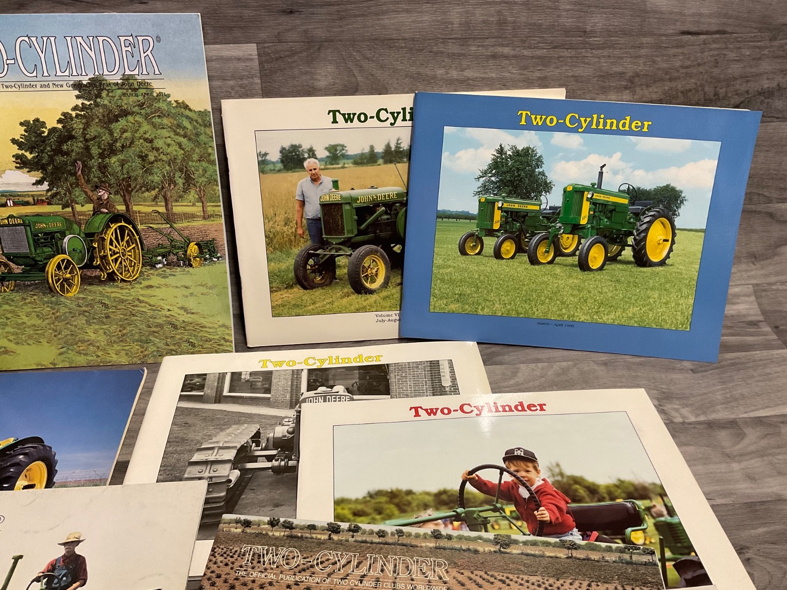 Two-Cylinder Magazine John Deere Tractor Multi Year Lot 25 Total Vintage