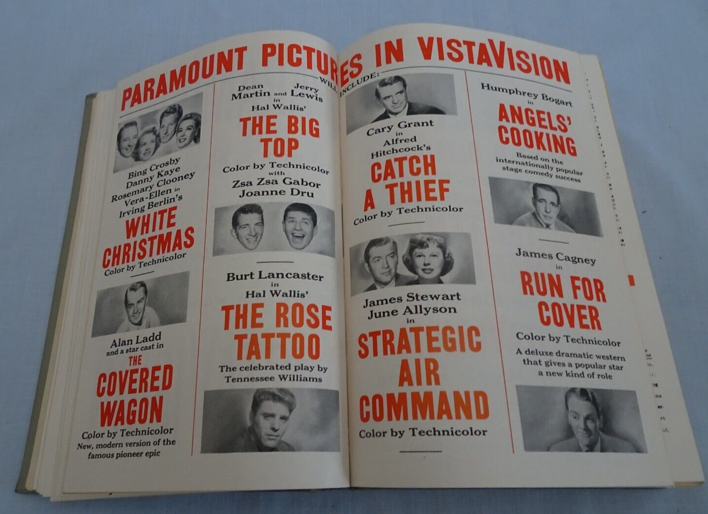 1954 THE FILM DAILY YEAR BOOK OF MOTION PICTURES 1280 PAGES Lots of Movie Photos