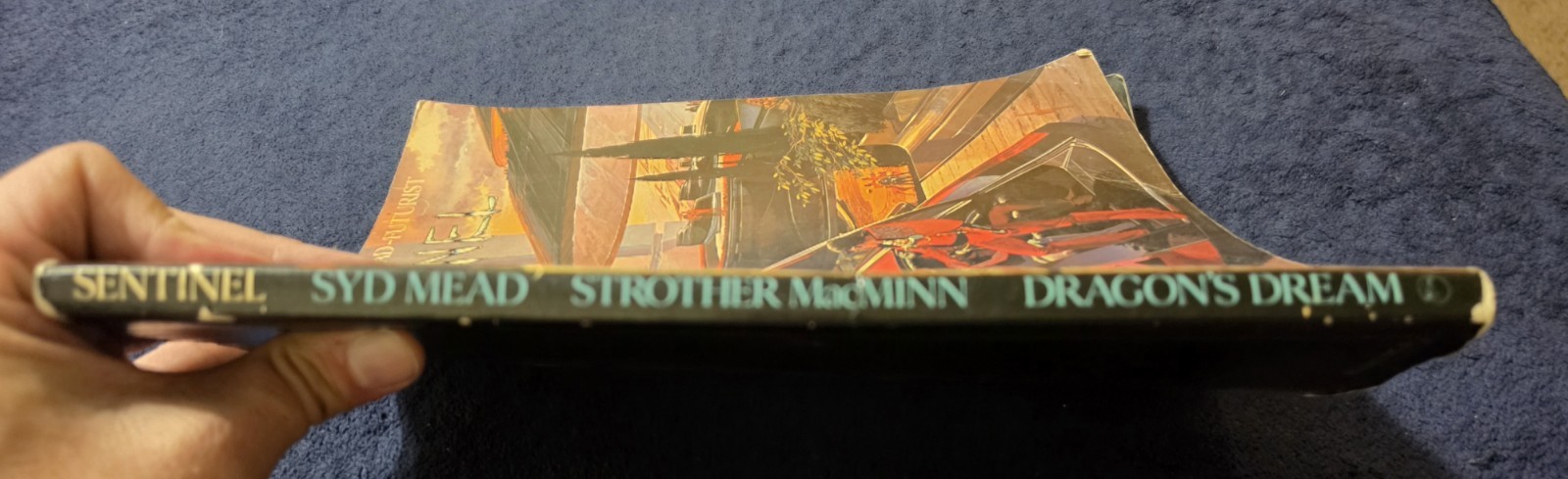 Sentinel Syd Mead Futurist Concept Art Book First Edition 1979 Dragon’s Dream