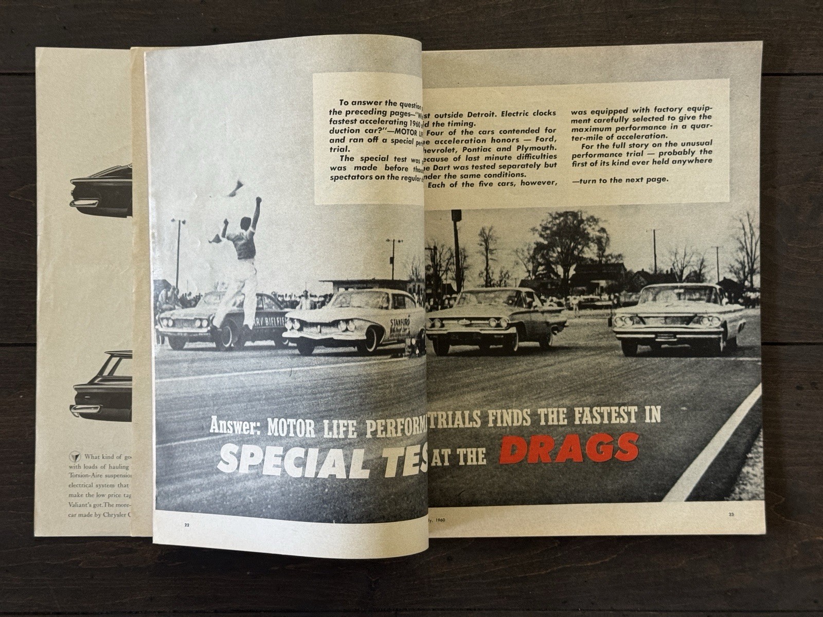 Motor Life – July 1960 Testing Ford, Chevy, Plymouth & More No Label – Very Good