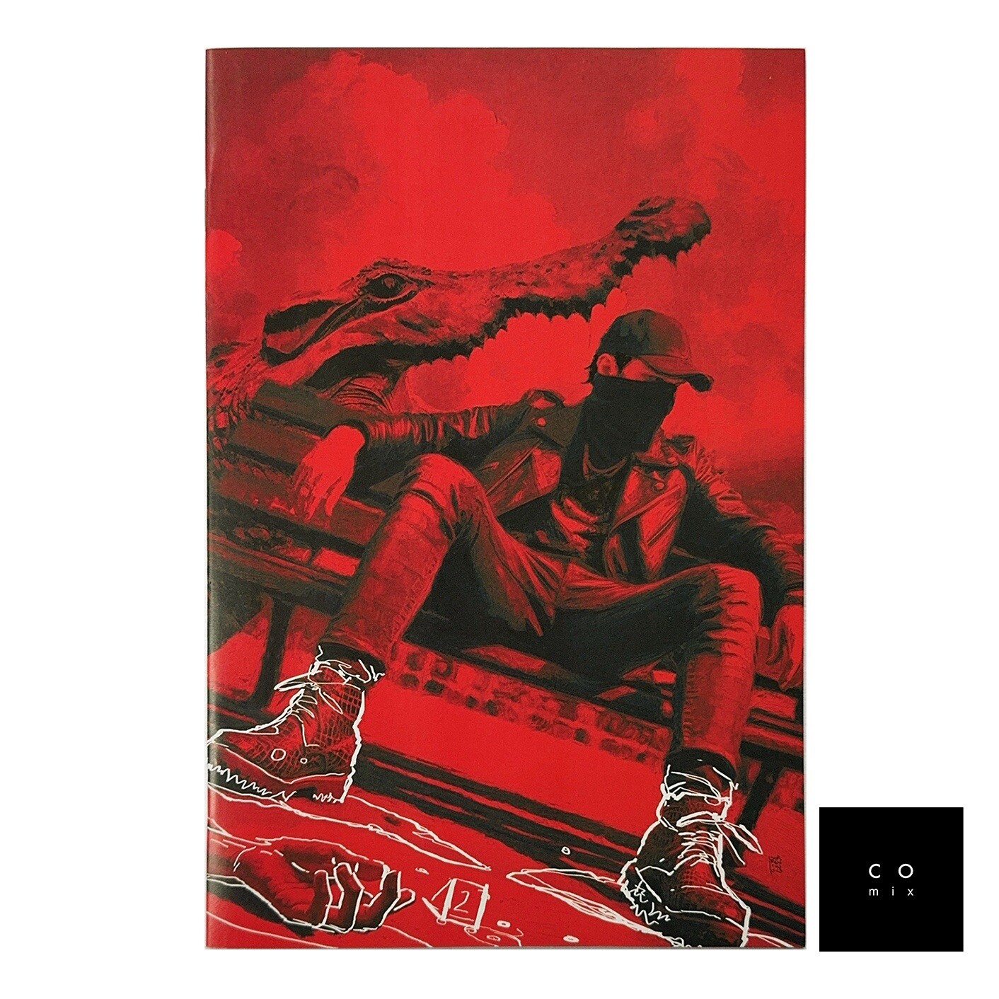 Crocodile Black #1 Andrea Sorrentino 1:10 Ratio Variant BOOM! Studios 2024 NM