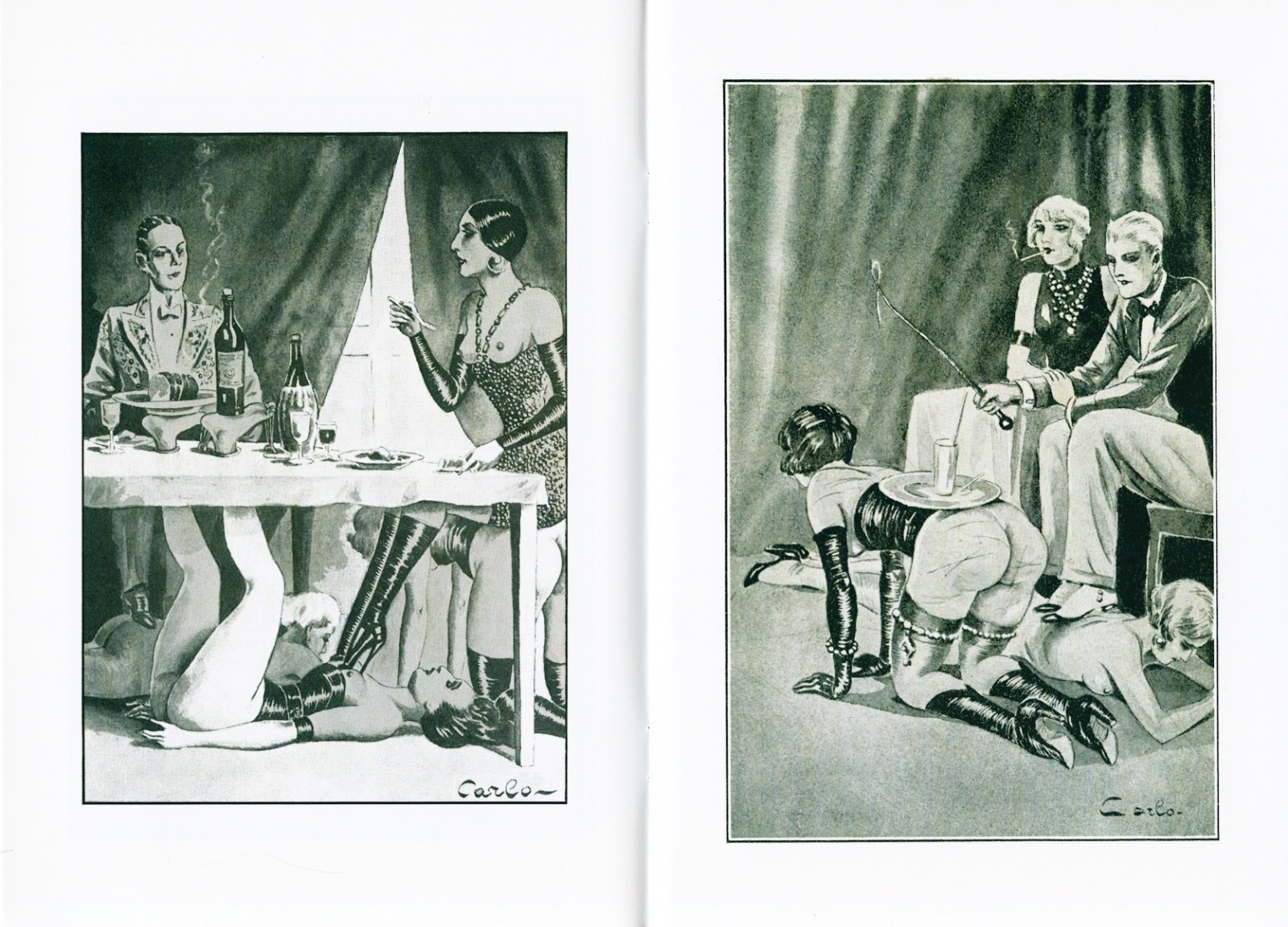 THE PATENT LEATHER MADONNA Carlo Illustrations 1920s/30s ~ Vasta Editions 2026