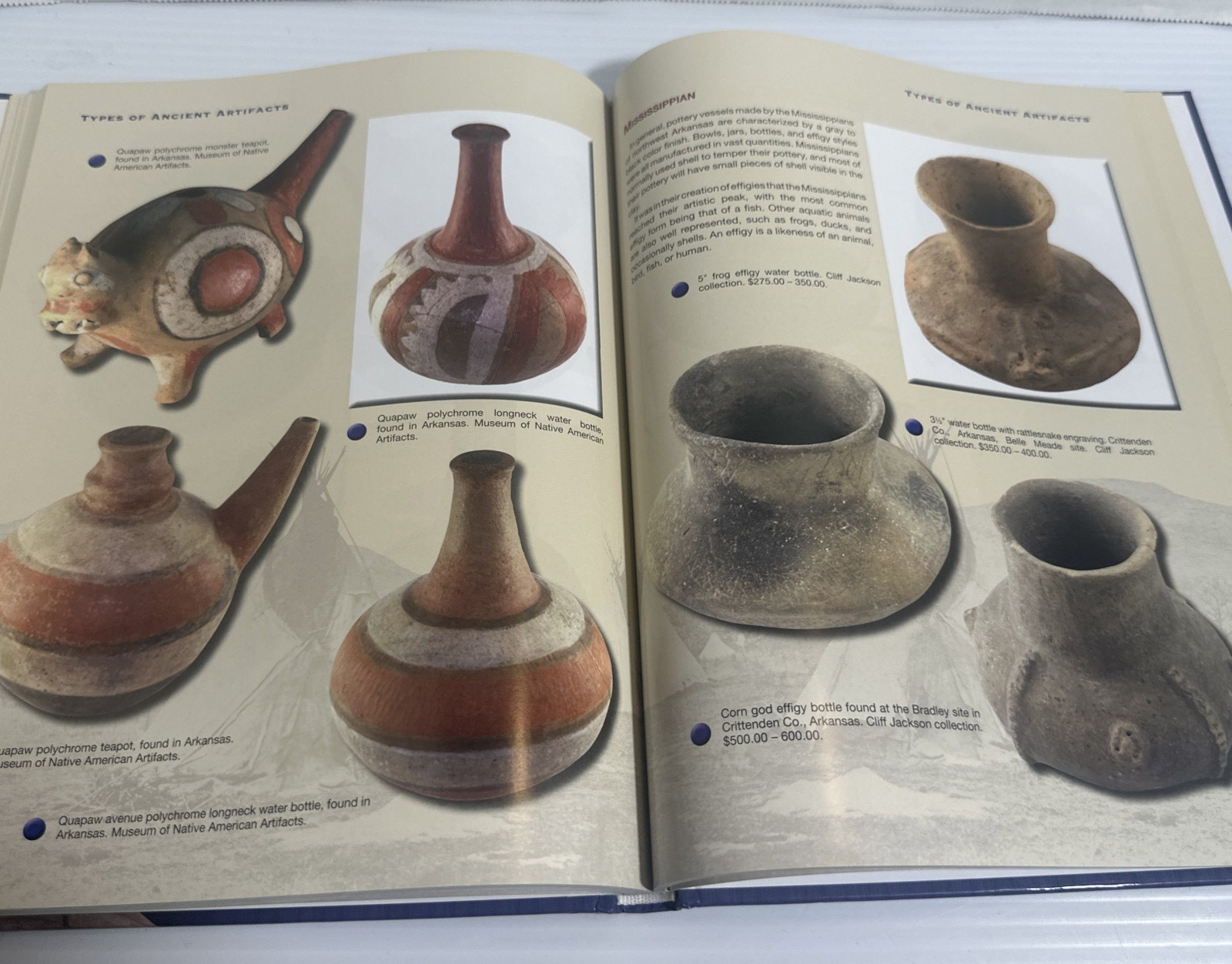 Ancient Indian Artifacts Vol 1 Intro to Collecting Jim Bennett 2010 HC