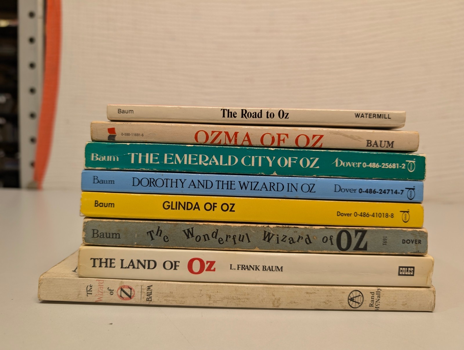 Lot of 8 L. Frank Baum Oz Series Paperback Books