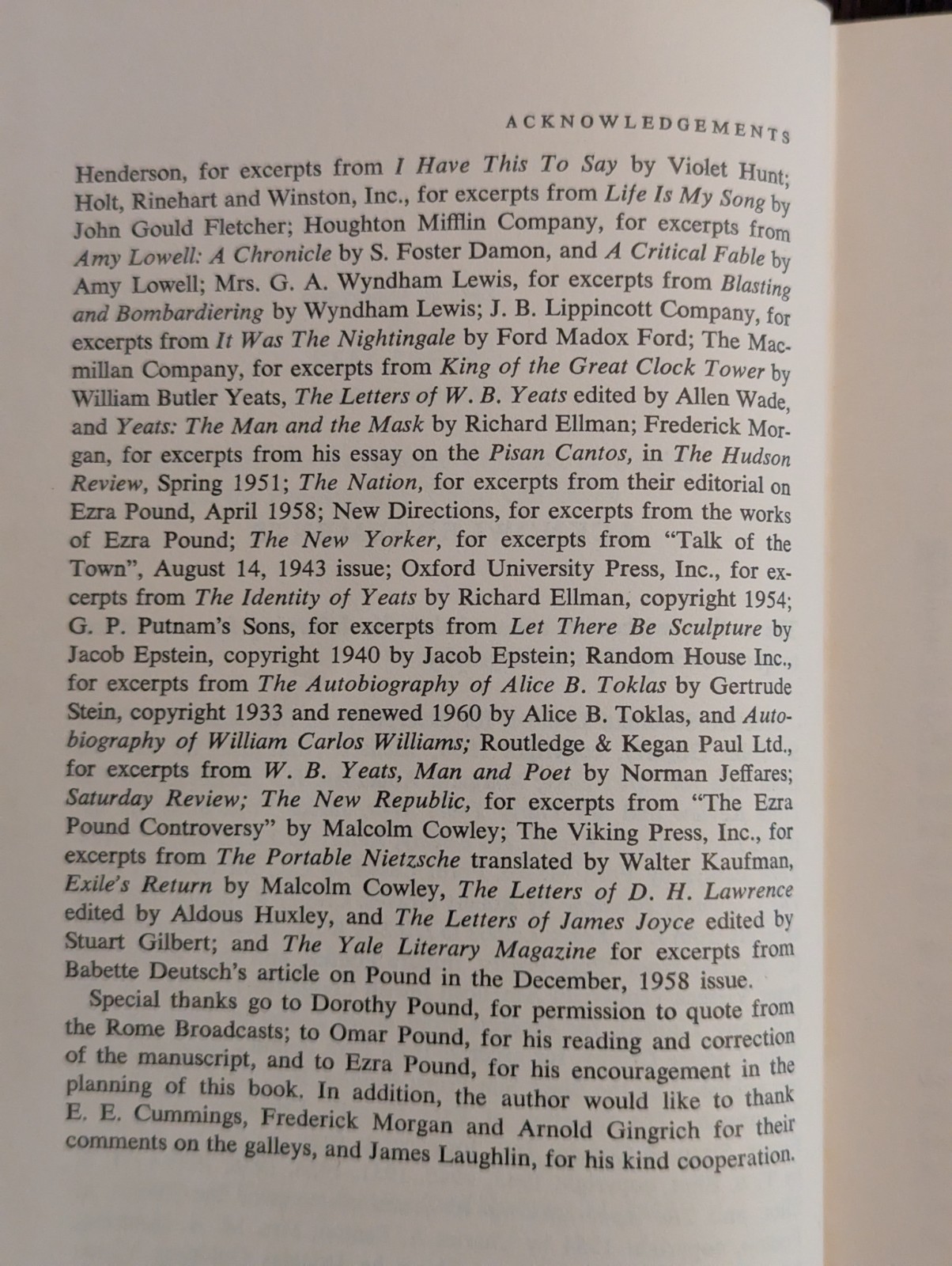 This Difficult Individual Ezra Pound 1961 1st Ed Hardcover Eustace Mullins