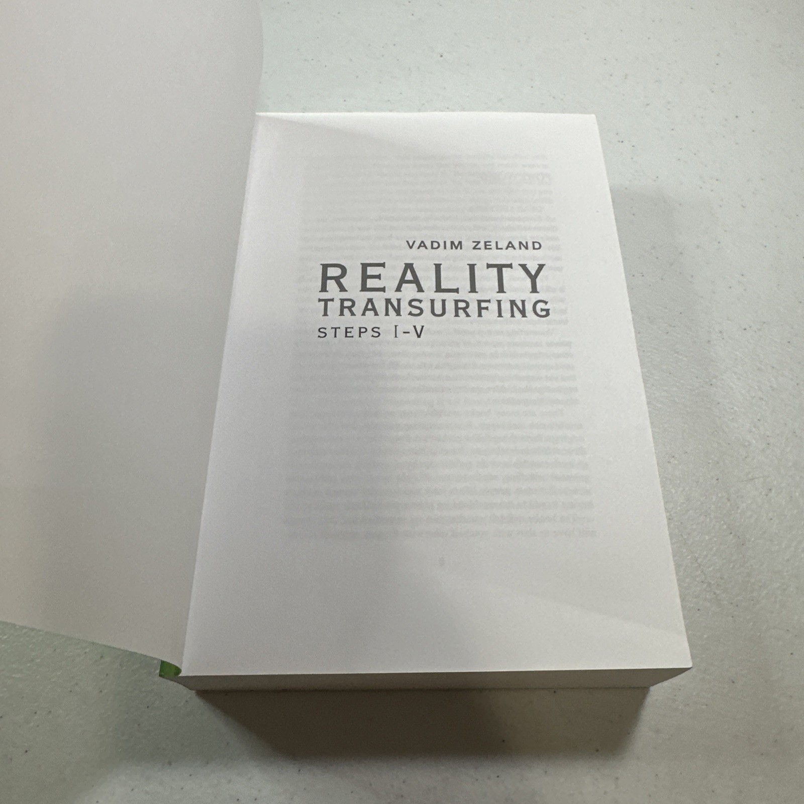 Reality transurfing. Steps I-V by Joanna Dobson: Like New