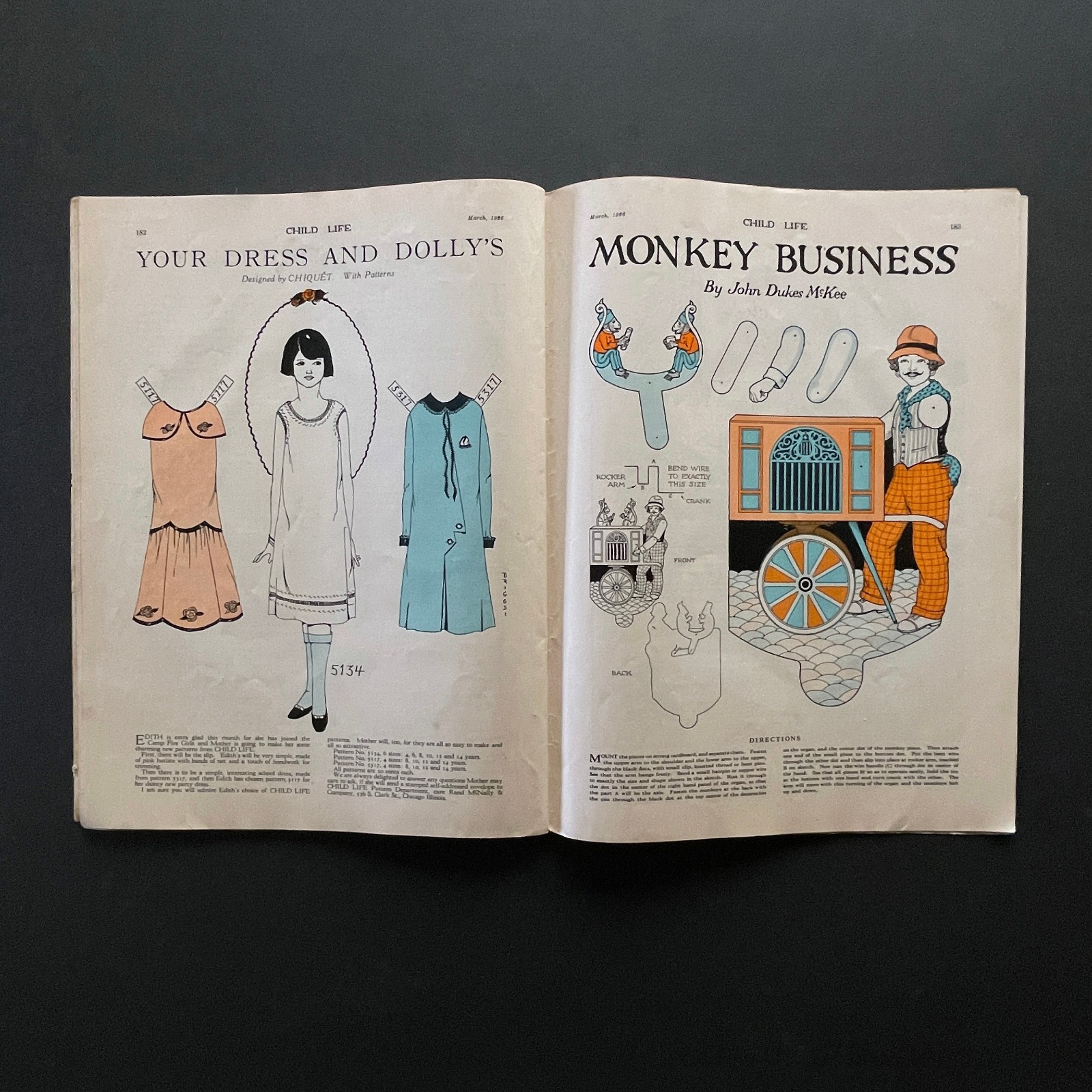 1926 Child Life Magazine • Cover by Hazel Frazee • Stories & Activities For Kids
