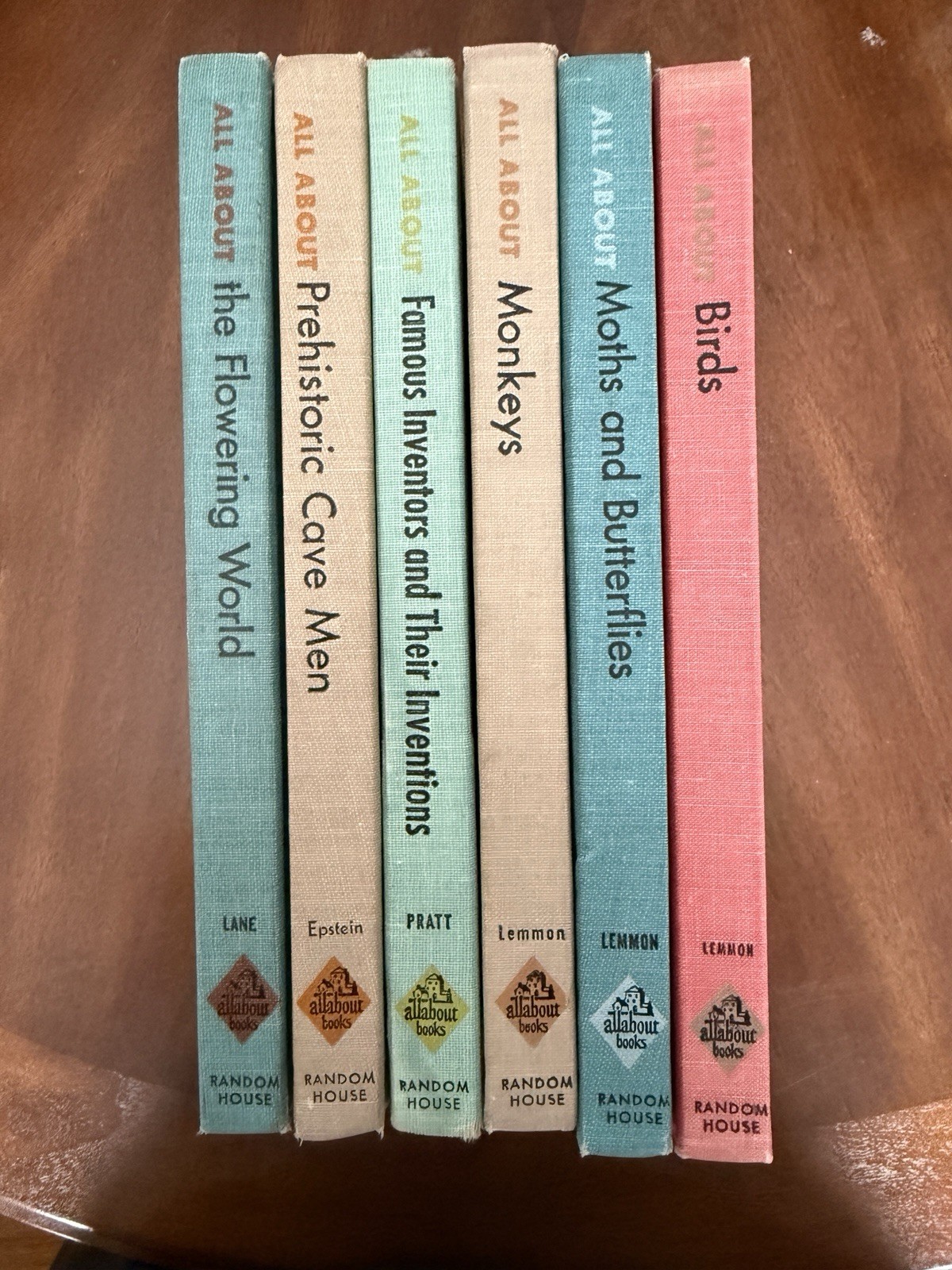 All About Books – Lot Of Six Books – Vintage 1950’s – Details In Description