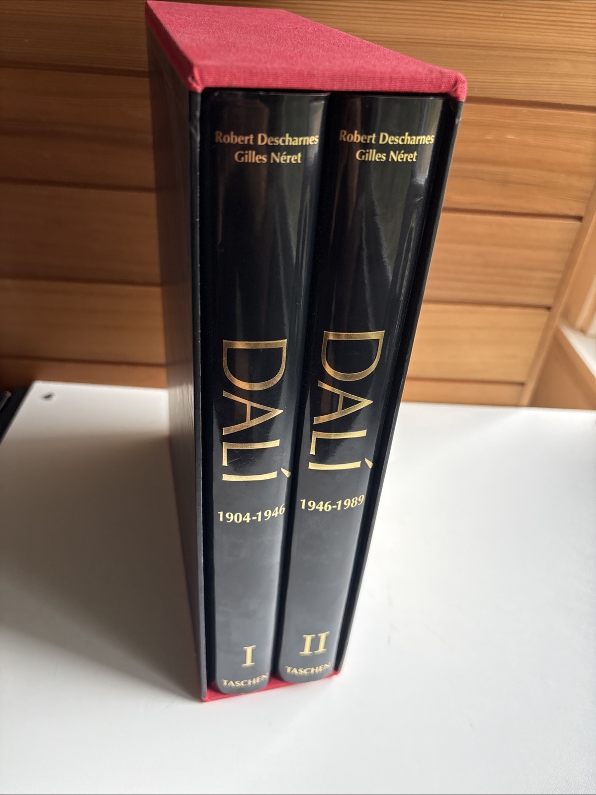 SALVADOR DALI The Paintings Benedikt Taschen Volumes I and II Hardcover Slipcase