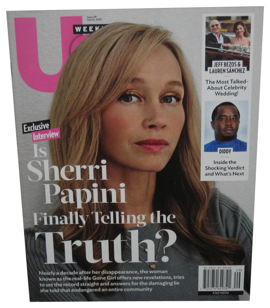 Us Weekly July 21 2025 Magazine Book Issue #29 – (Sherri Papini Cover)