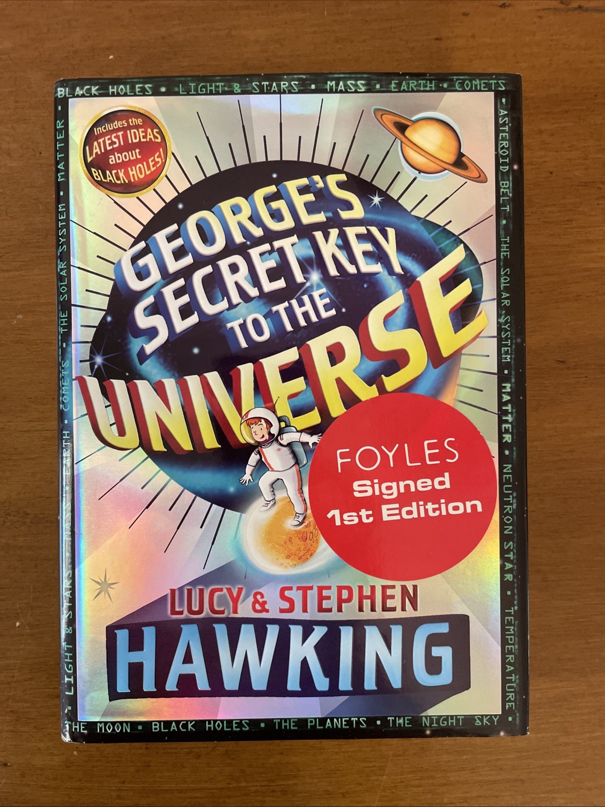 George’s Secret Key to the Universe by Stephen SIGNED Lucy Hawking 1st Print