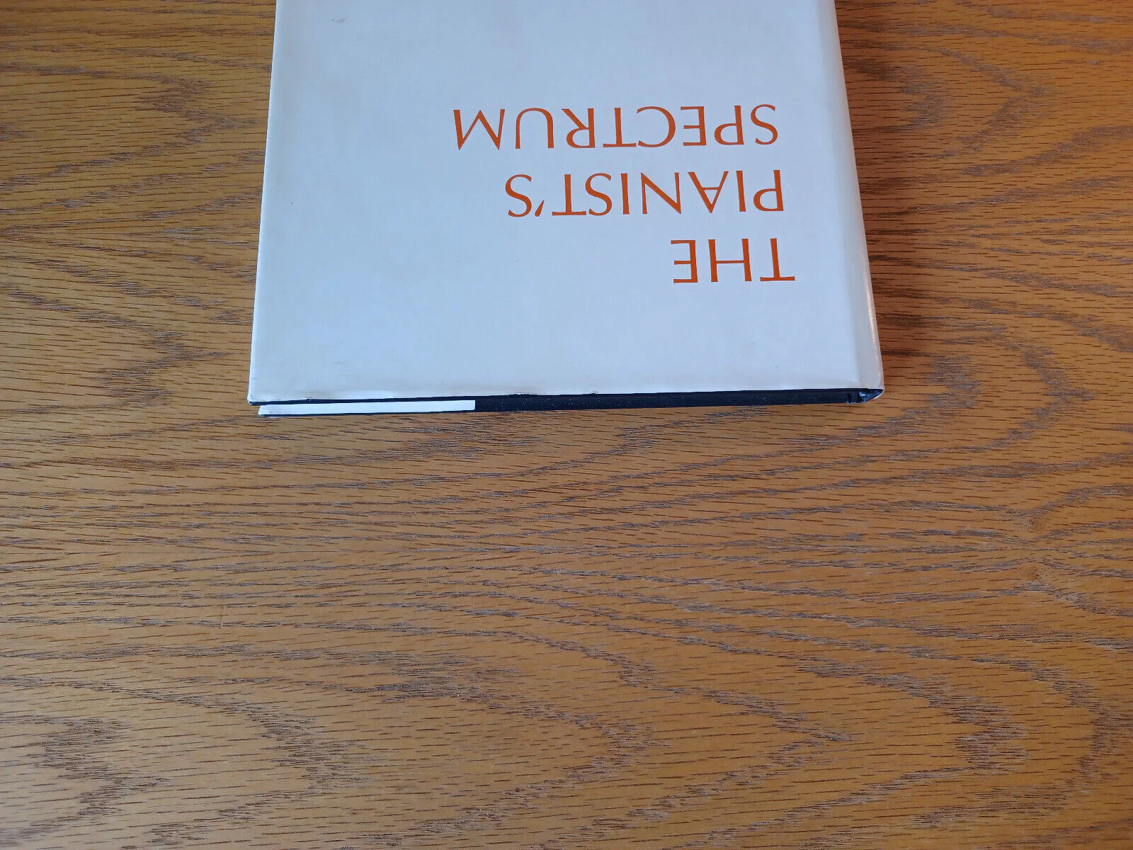 The Pianist’s Spectrum Ozan Marsh 1987 Hardcover Dust Jacket Signed Longwood Aca