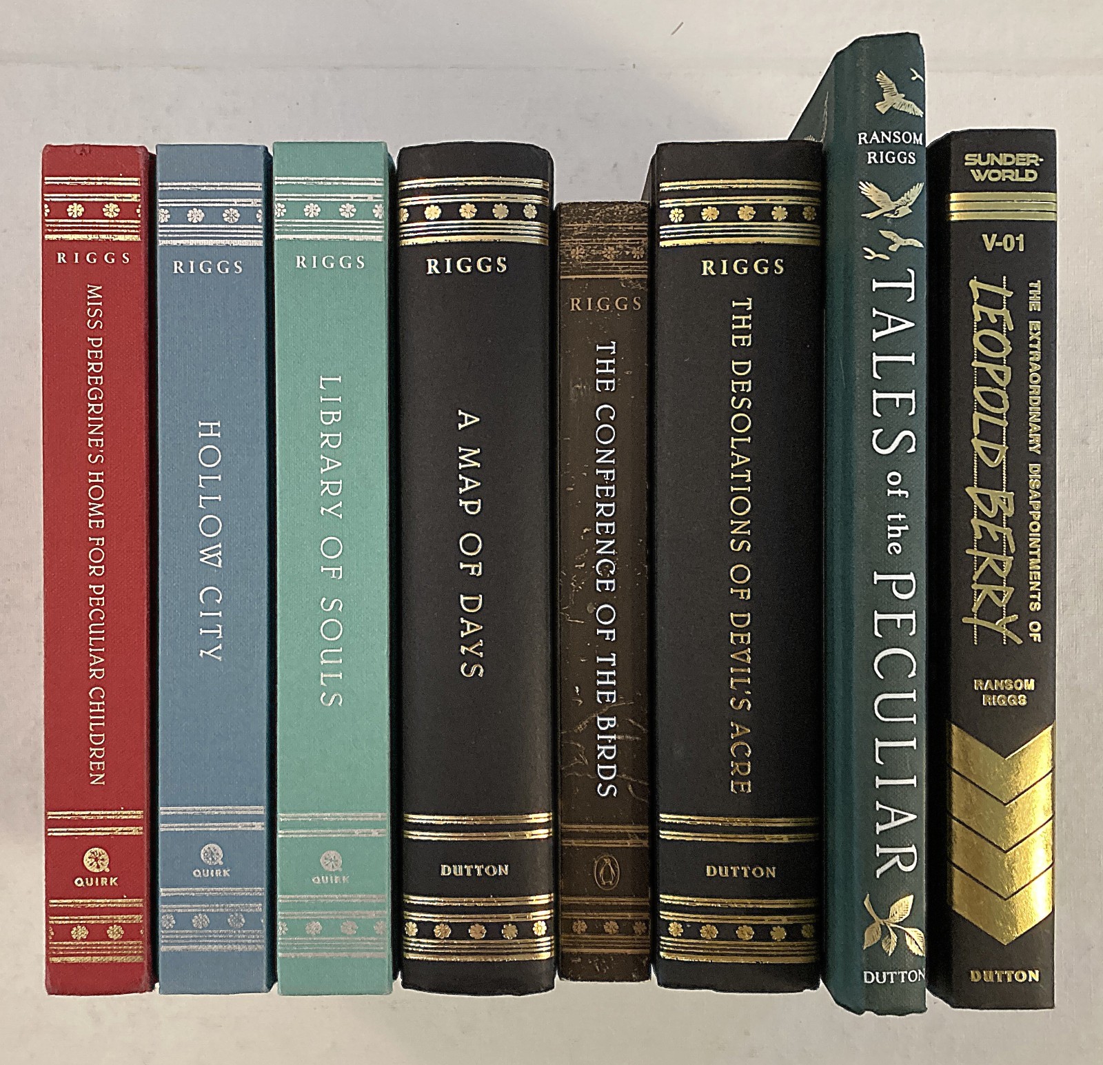 Lot of 8 by Ransom Riggs FIRST Editions/ first printings (2 SIGNED) HC/DJ VGC