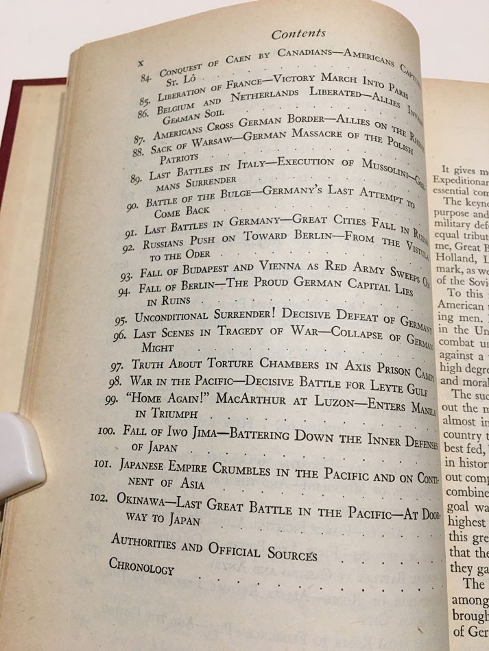 COMPLETE HISTORY OF WORLD WAR II FRANCIS TREVELYAN MILLER HC 999 PAGES 1945/47
