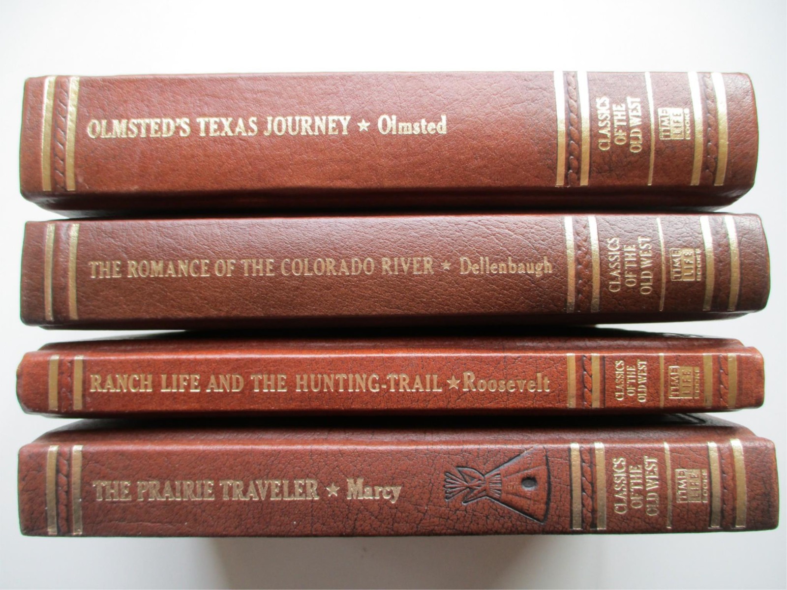 CLASSICS OF THE OLD WEST Time Life Series 4 Vol Set US Western History ROOSEVELT