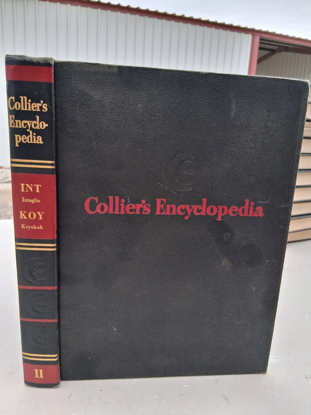 1957 Collier’s Encyclopedia Volume 1 – 20 Complete Set, See Photos