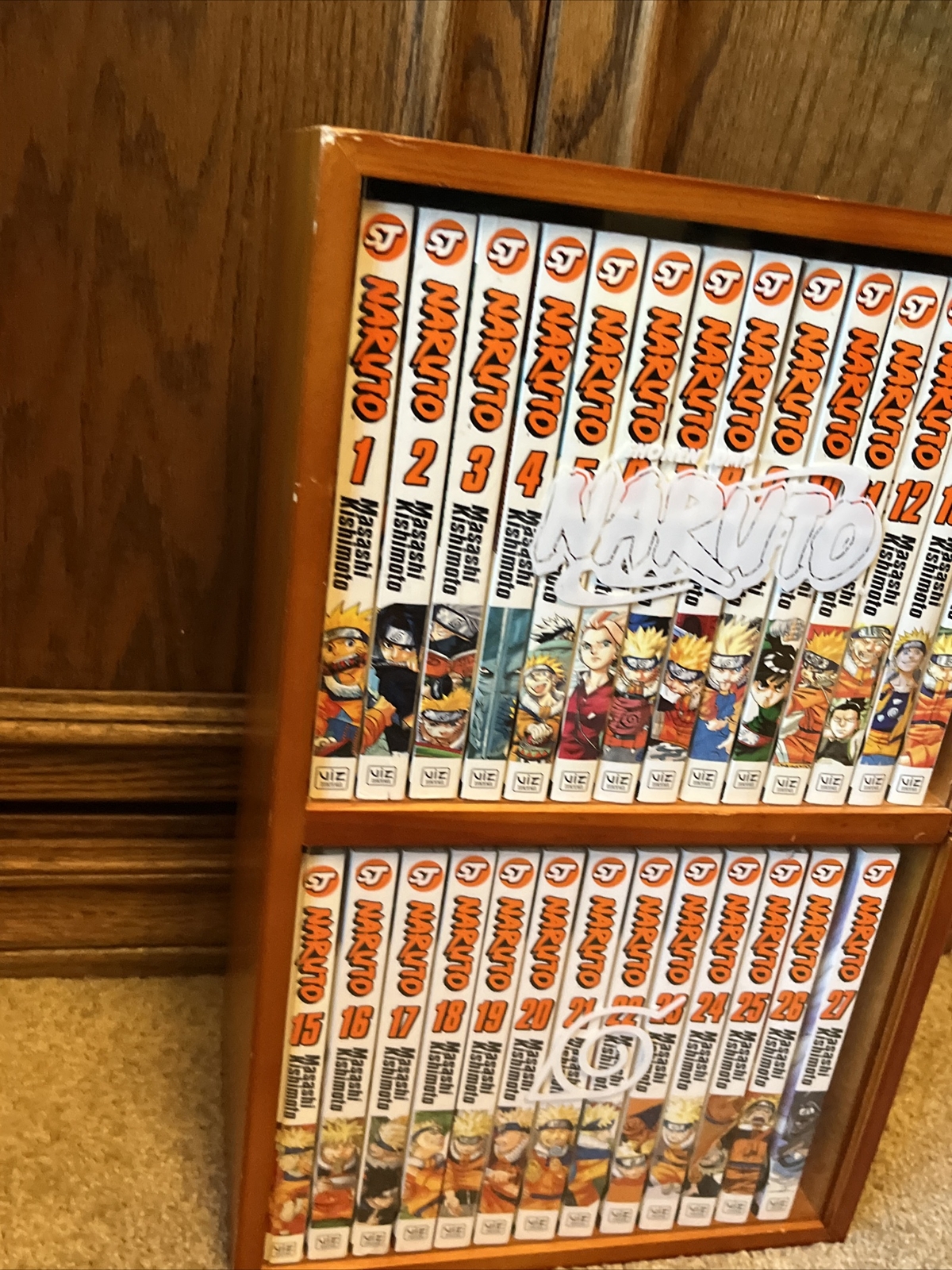 NARUTO – SHONEN JUMP – VIZ -SHADOW BOX – LIMITED EDITION – VOLUMES 1-27