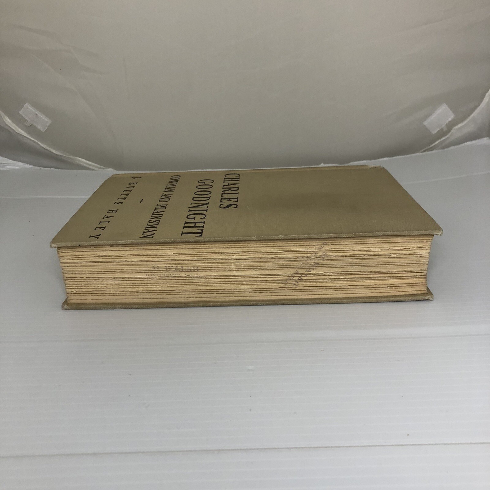 Charles Goodnight by J. Evetts Haley 1936 Hardcover- See photos